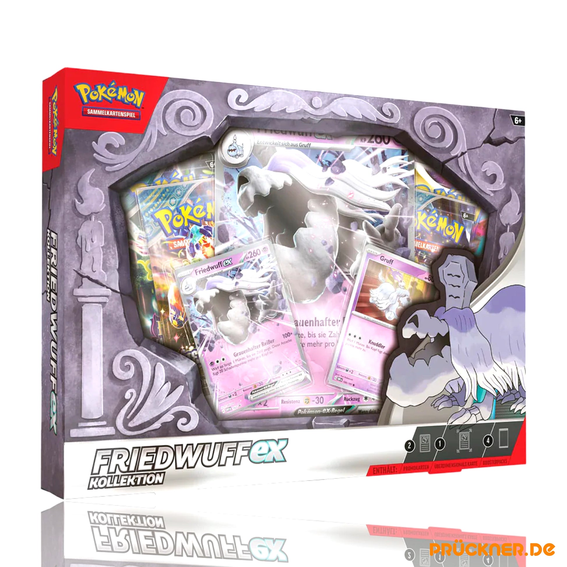 Pokémon Friedwuff ex Kollektion #DE