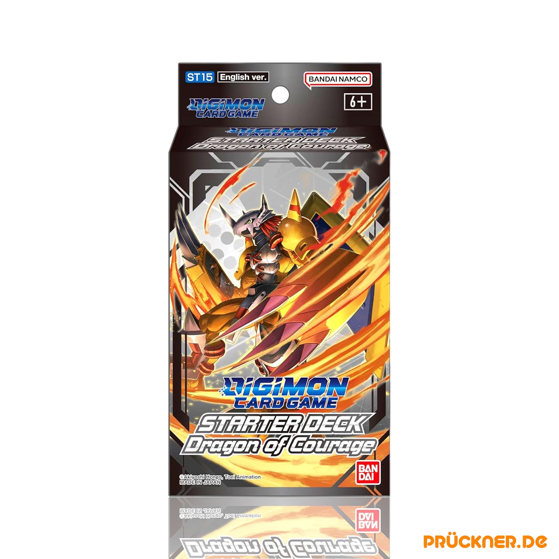 Digimon Card Game Starter Deck Dragon of Courage (ST15) Englisch