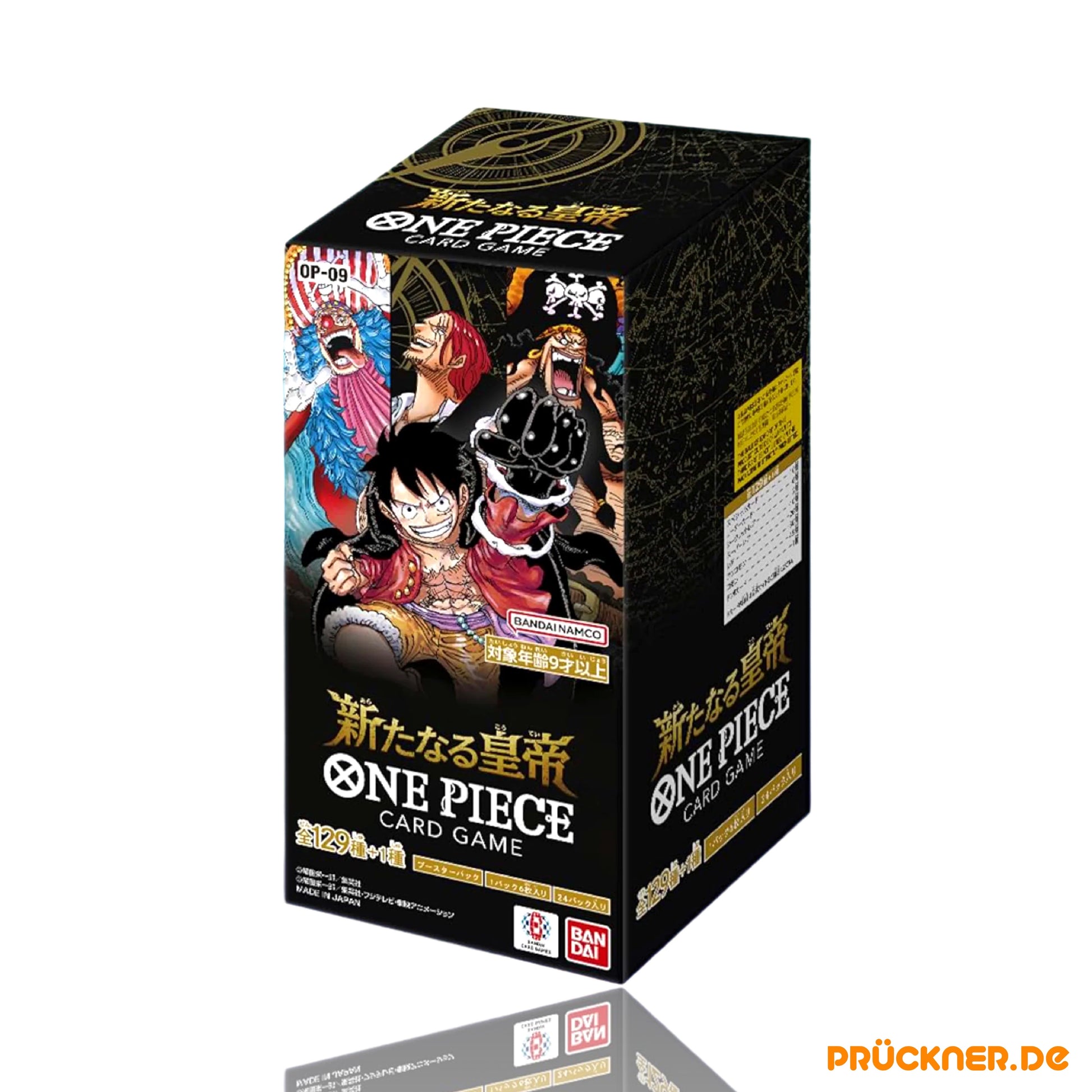 One Piece OP-09 The Four Emperors Display (24 Booster) Japanisch