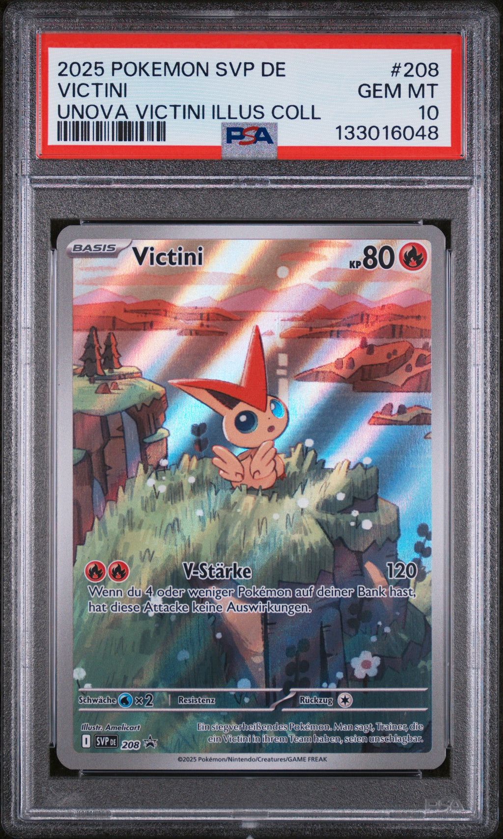 [PSA 10] Victini (SVP 208) SV Black Star Promos – Deutsch (Mint) - prückner.de