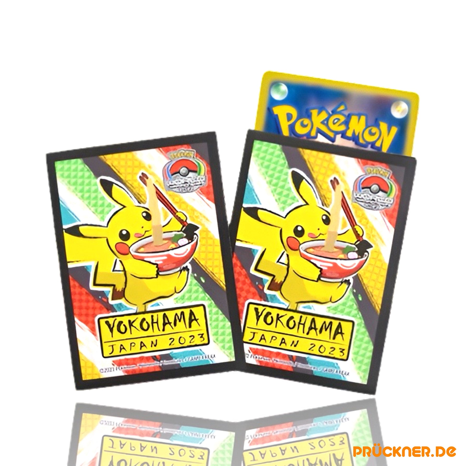 Pokémon Center World Championship Japan 2023 Yokohama Pikachu Sleeves (64 Hüllen)