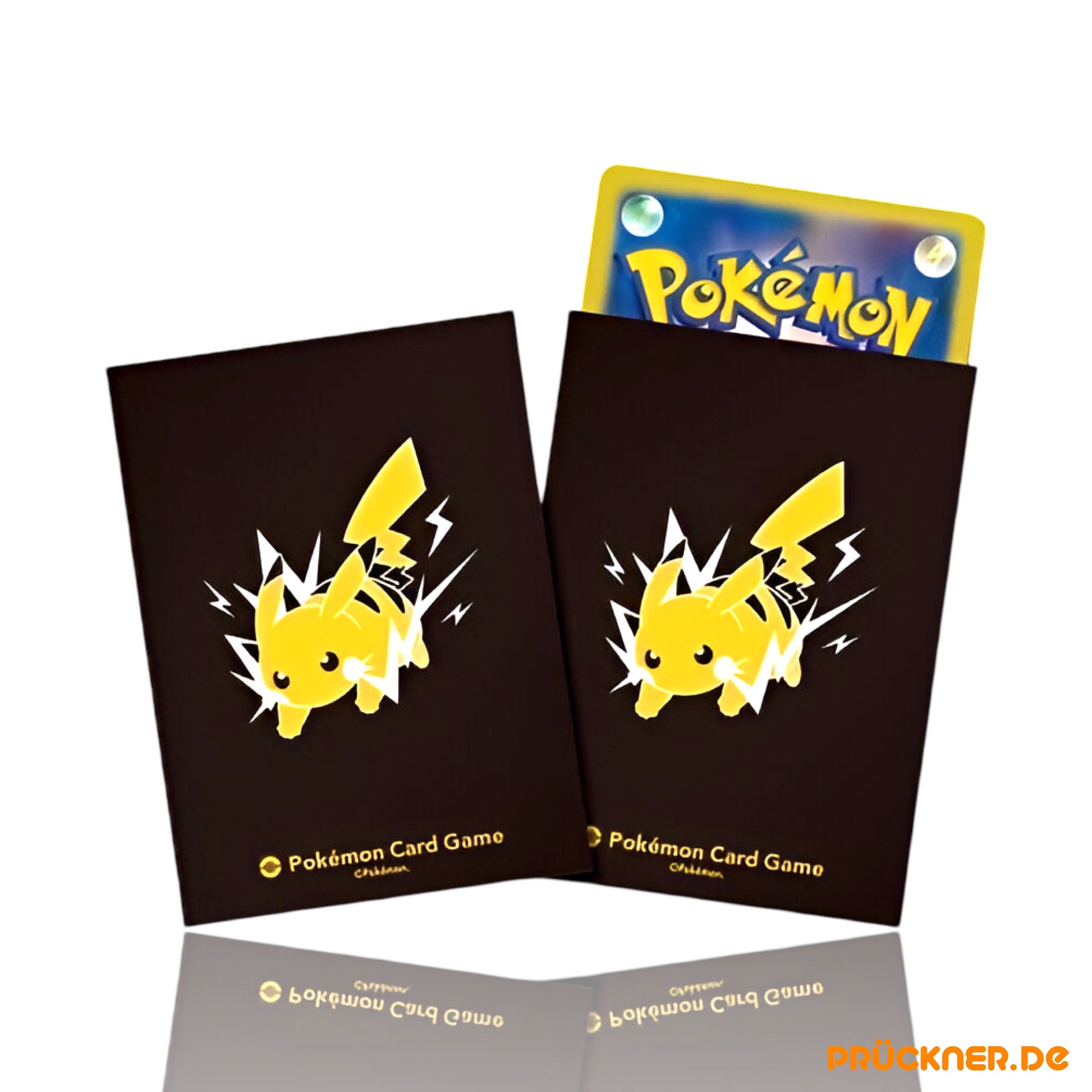 Pokémon Center Pikachu Exclusive Deck Shield Pro Sleeves (64 Hüllen)