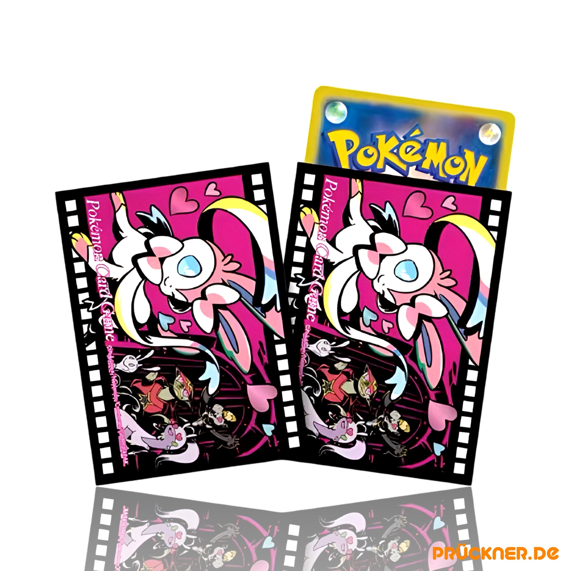 Pokémon Center Midnight Agent "The Cinema" Sylveon Sleeves (64 Hüllen)