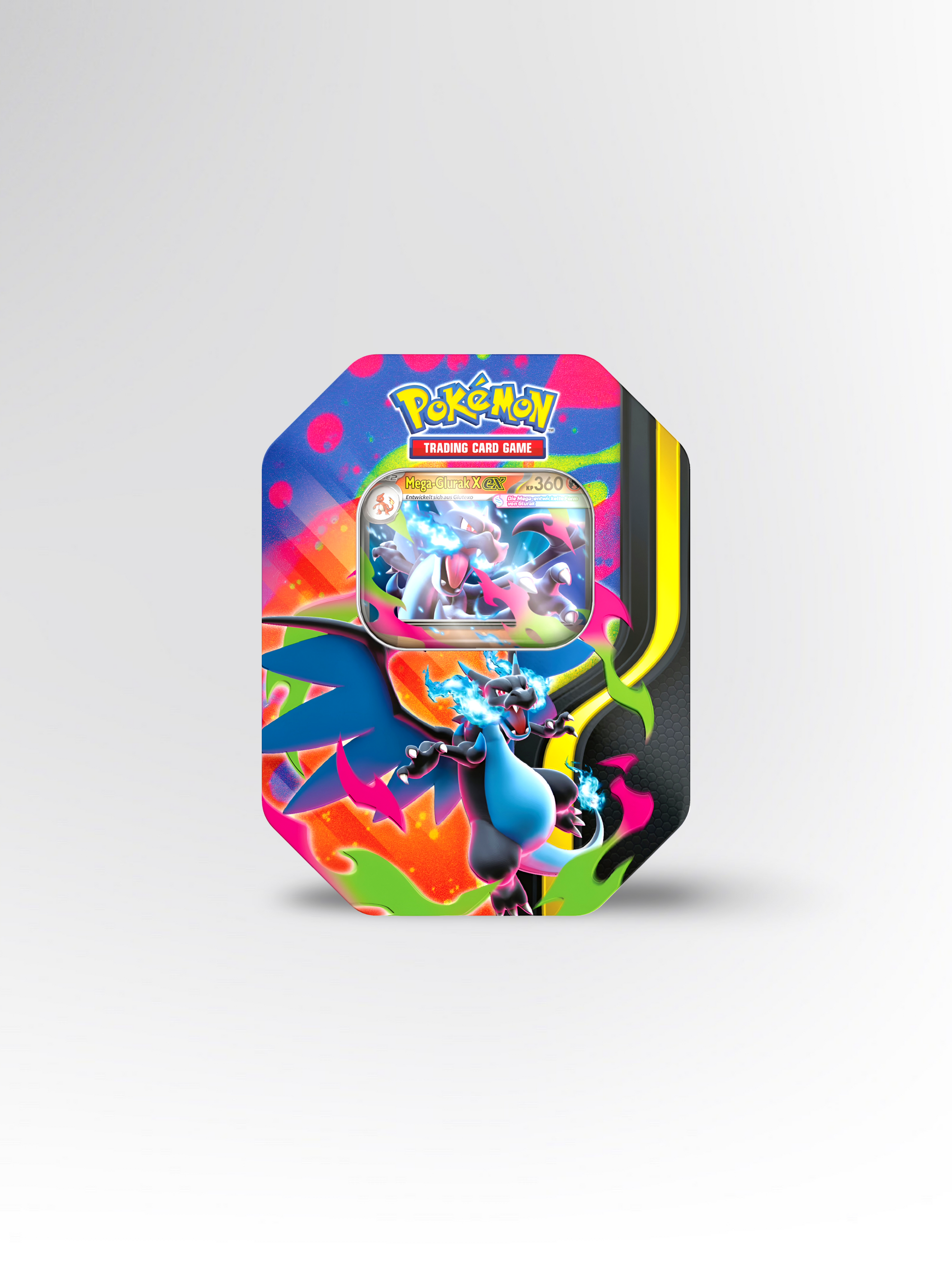 Pokémon Mega Glurak X ex Tin-Box – Deutsch - prückner.de
