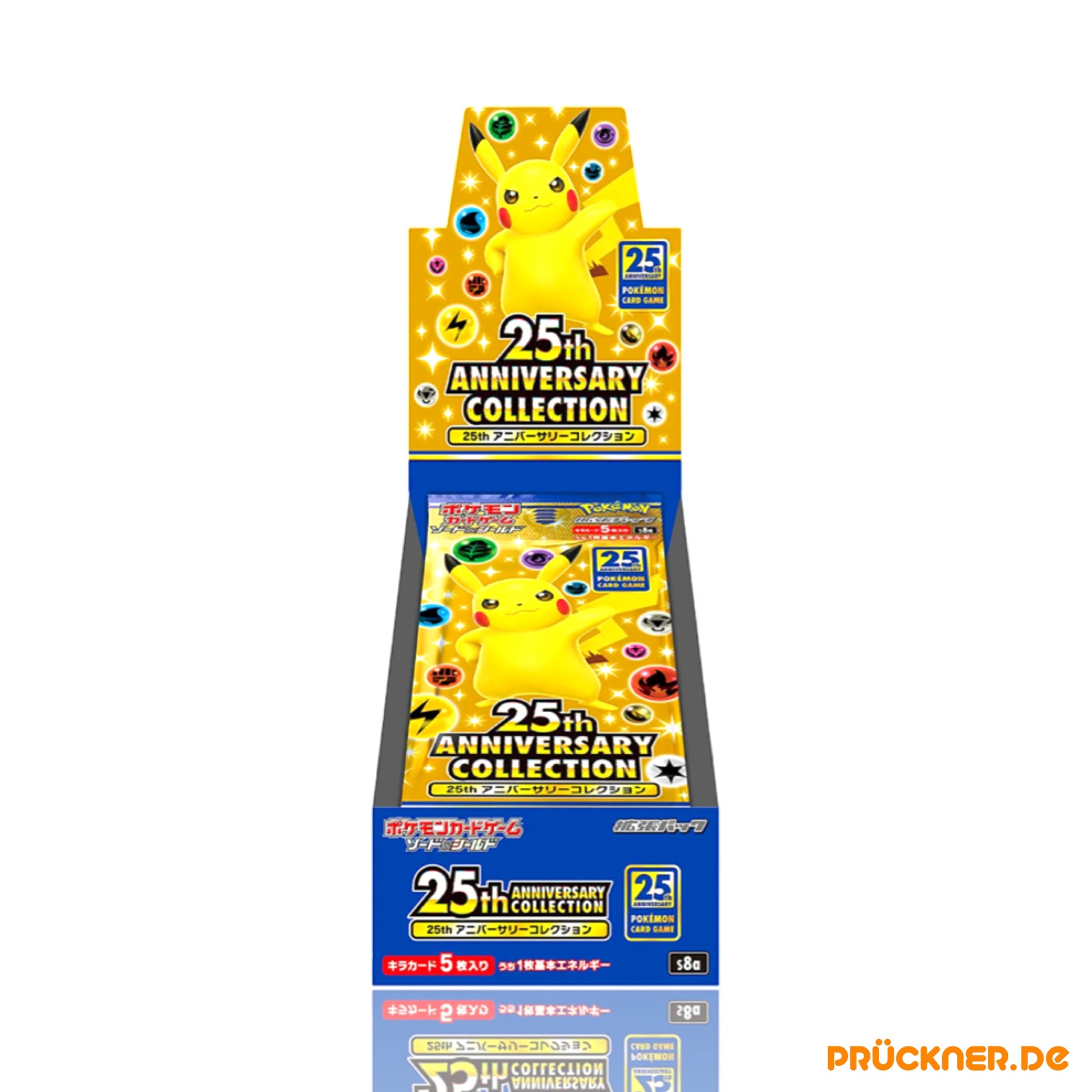 Pokémon Celebrations 25th Anniversary Collection s8a Booster Display (16 Booster) #JP