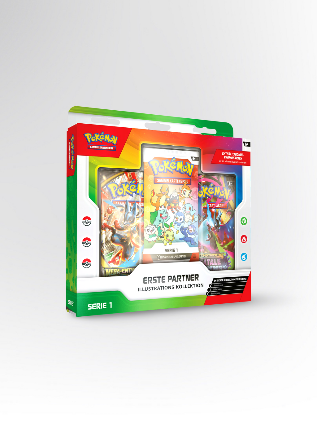 Pokémon Erhabene Helden: Erste Partner Illustrations-Kollektion Serie 1 – Deutsch - prückner.de