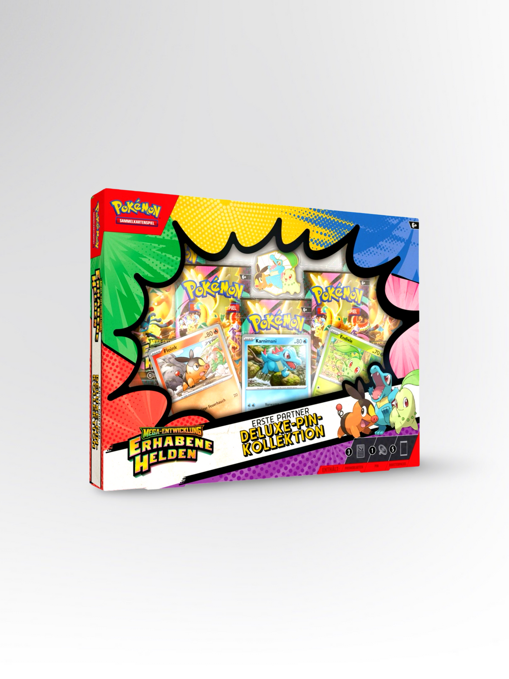 Pokémon Erhabene Helden: Erste Partner Deluxe-Pin-Kollektion – Deutsch - prückner.de