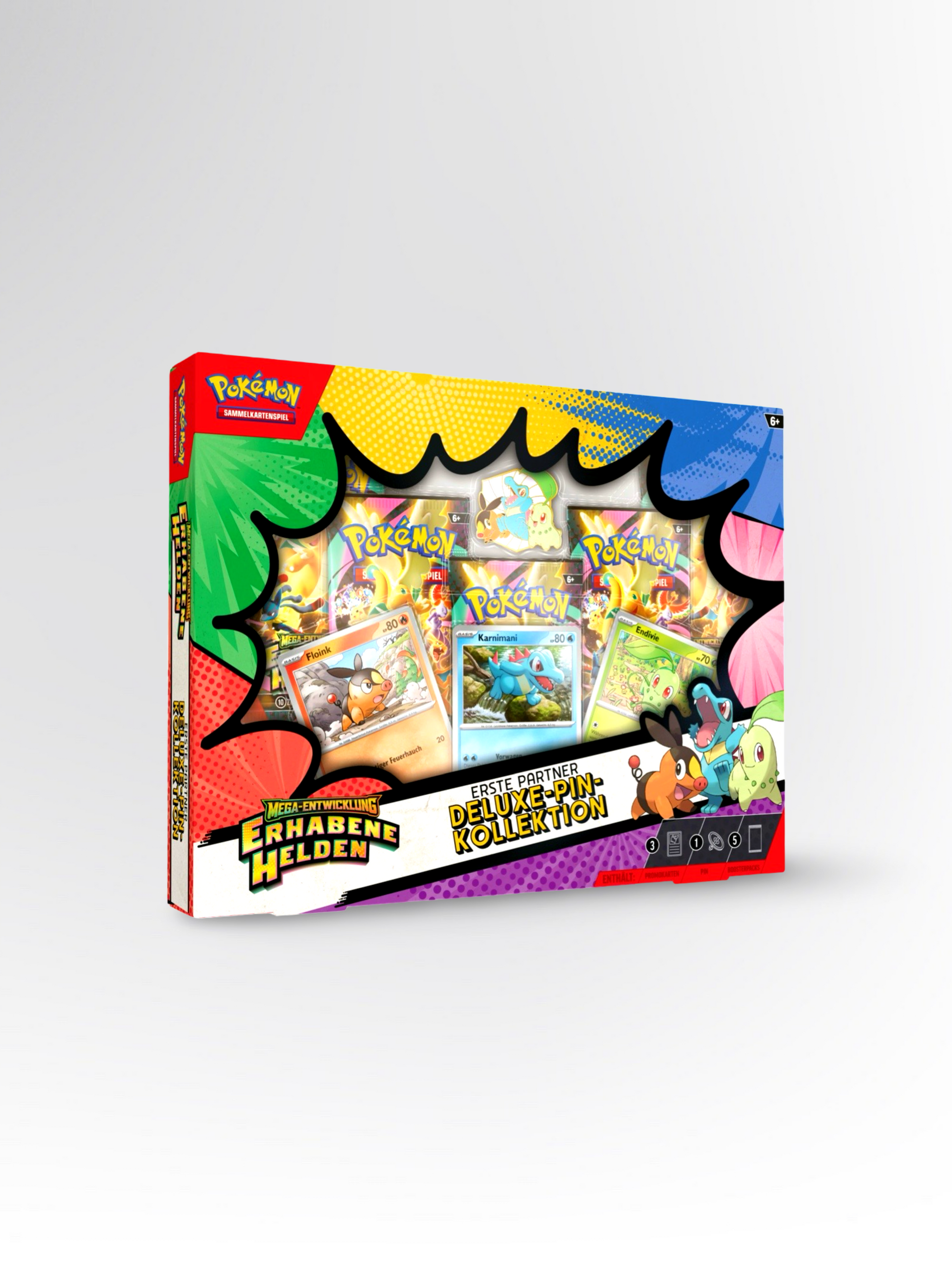 Pokémon Erhabene Helden: Erste Partner Deluxe-Pin-Kollektion – Deutsch - prückner.de