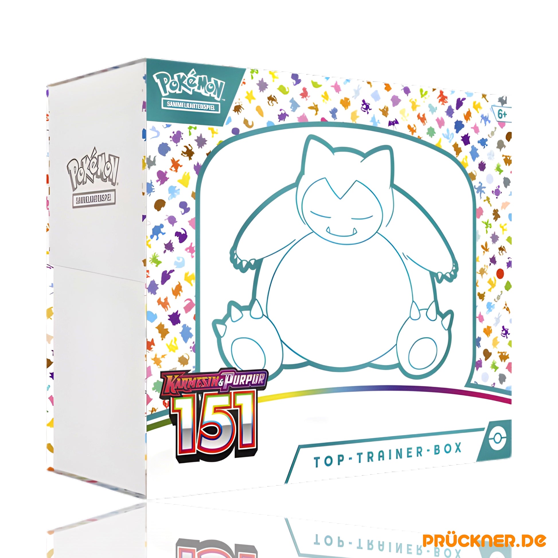 Pokémon Karmesin & Purpur 151 Top-Trainer-Box #DE - prückner.de