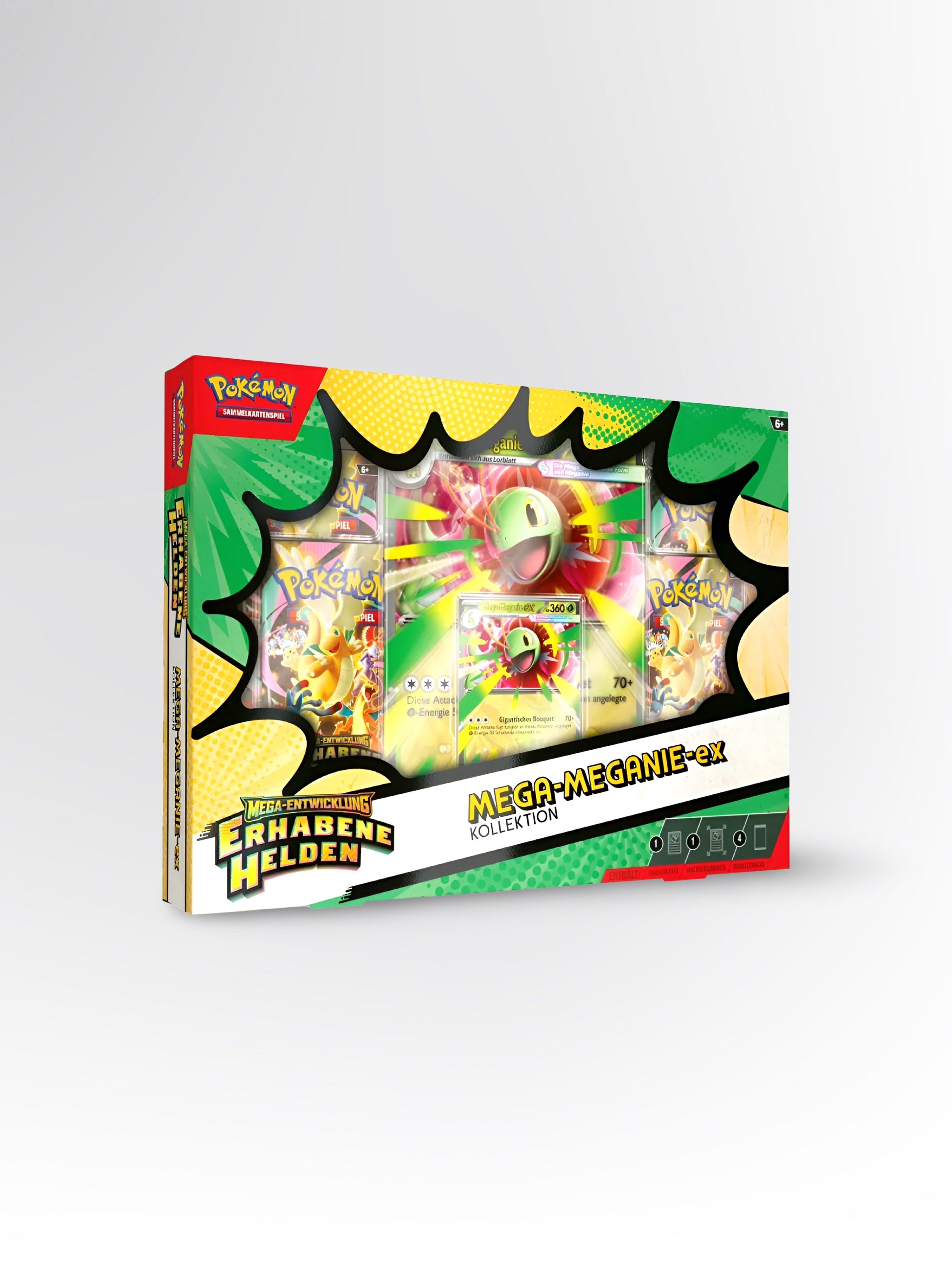 Pokémon Erhabene Helden: Mega Meganie ex Kollektion – Deutsch - prückner.de