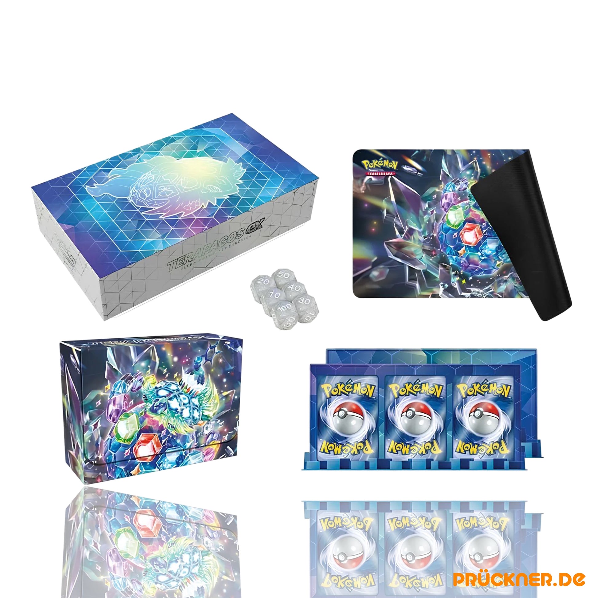 Pokémon Karmesin & Purpur Ultra Premium Kollektion Terapagos #DE