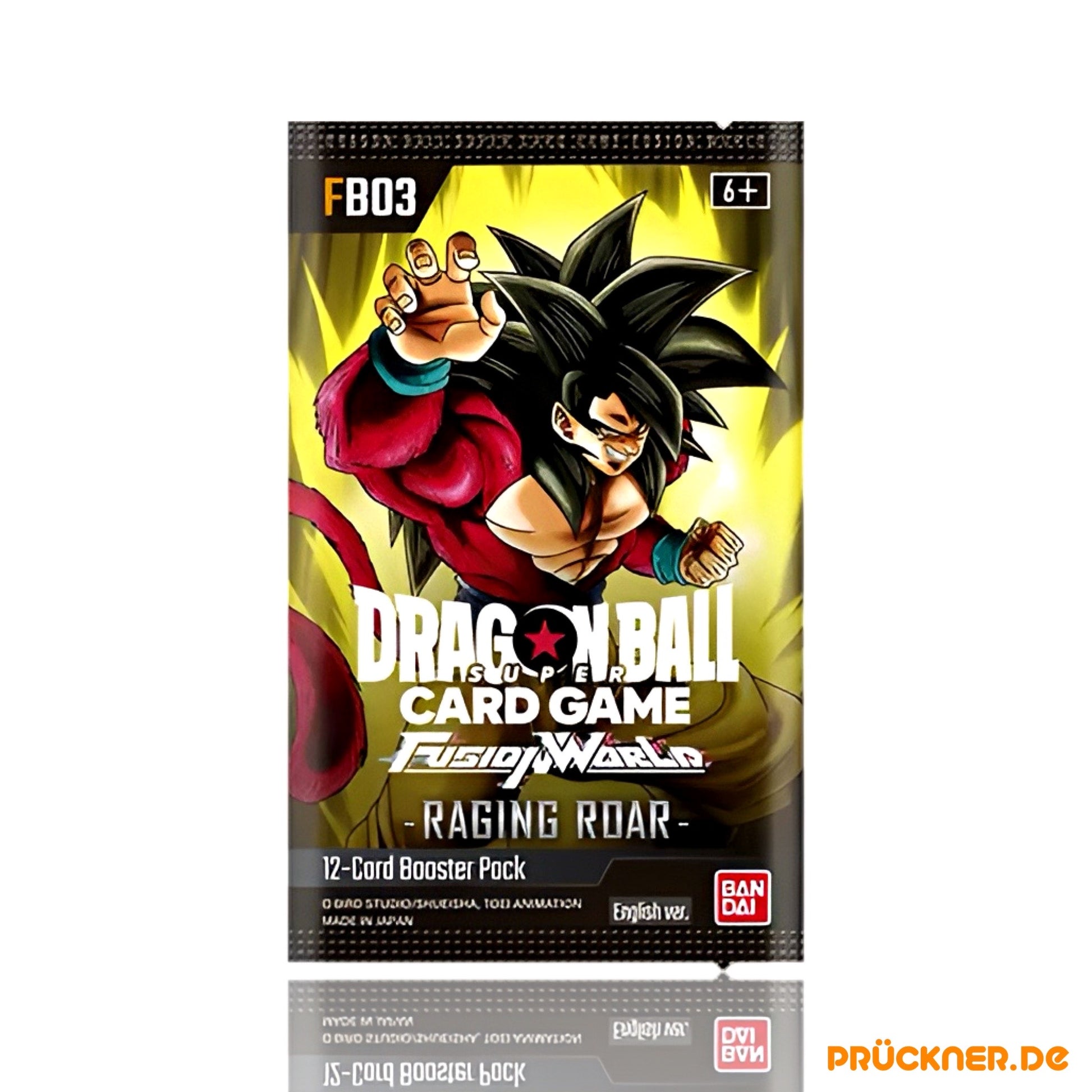 Dragon Ball Fusion World FB03 Raging Roar Booster #EN
