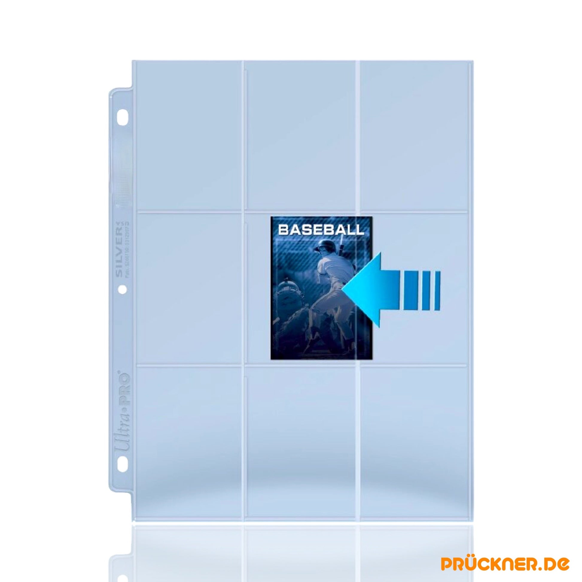 Ultra Pro 9er Hüllen (Side-Load) 100 Ordner Seiten