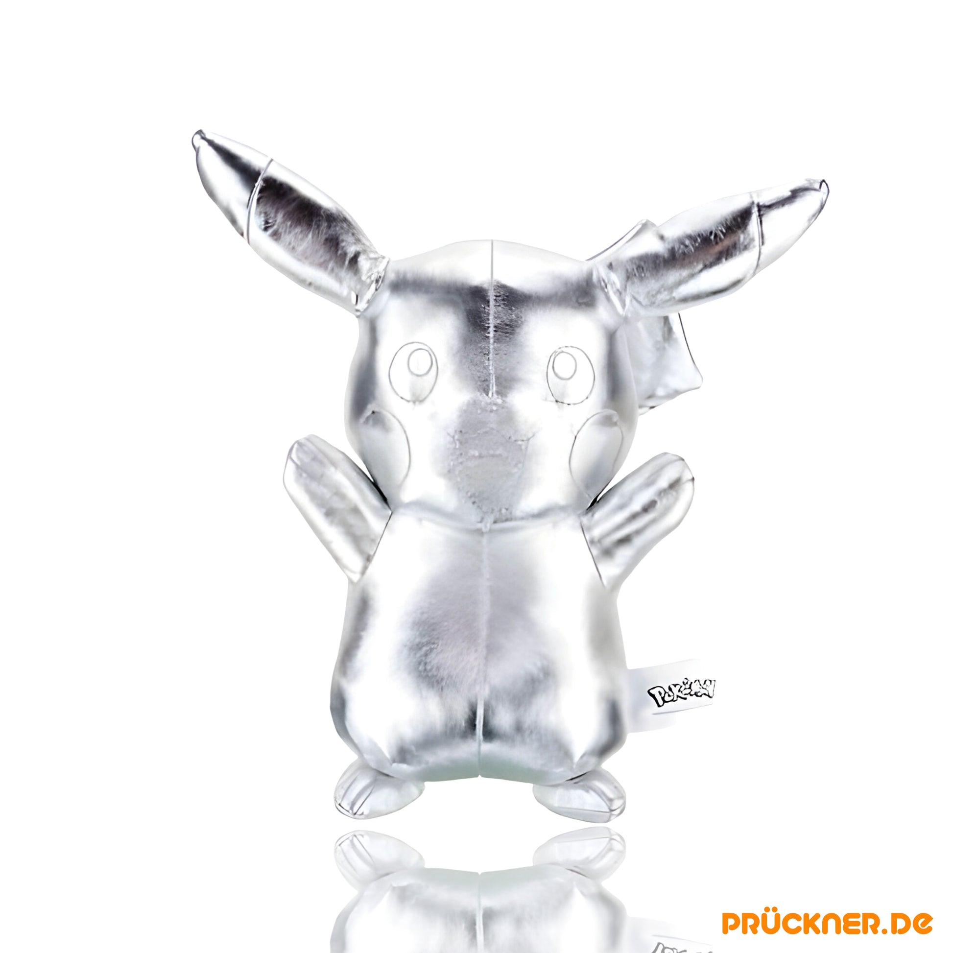 Pokémon Plüsch - 25 Jahre Pikachu Silber 30cm