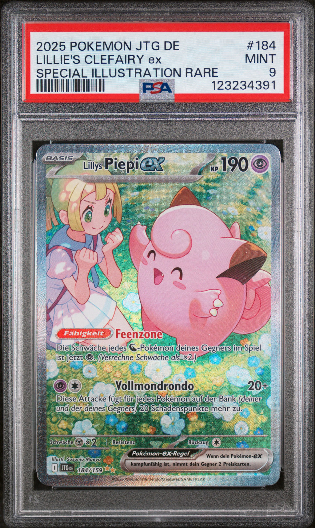 [PSA 9] Lillys Piepi ex (JTG 184) Reisegefährten – Deutsch