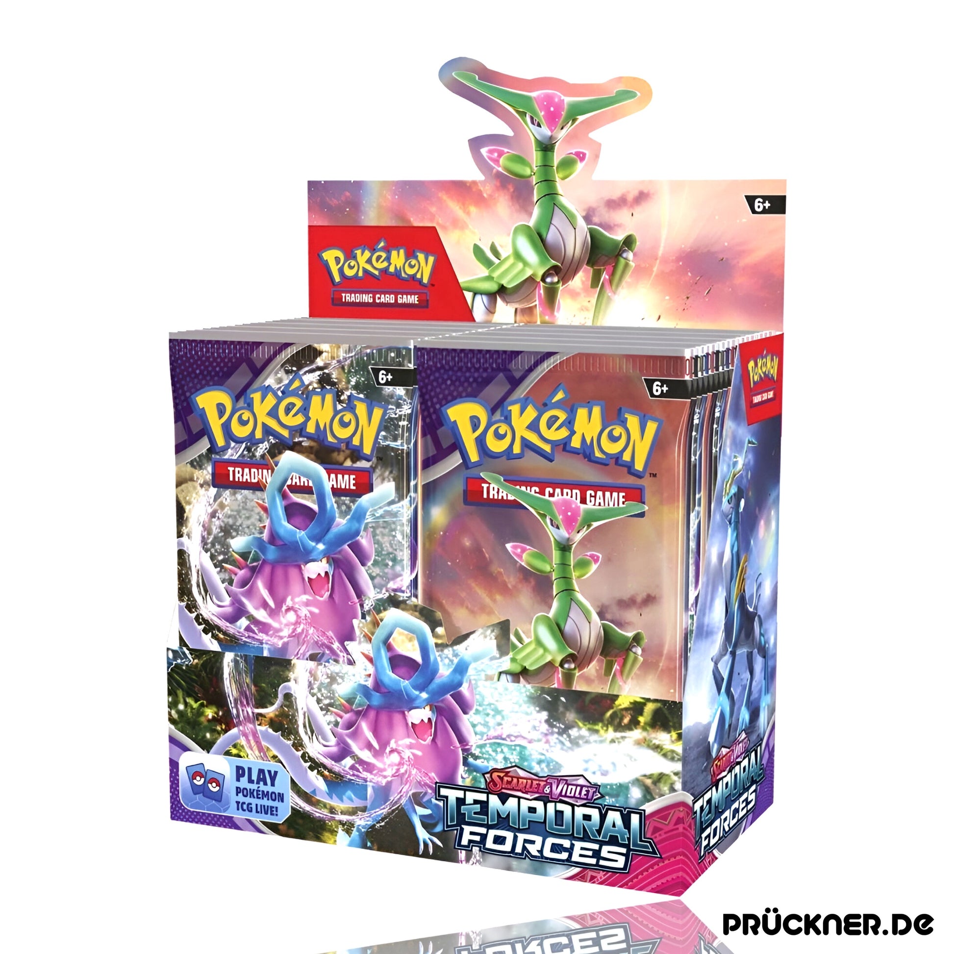Pokémon Scarlet & Violet Temporal Forces Display (EN)
