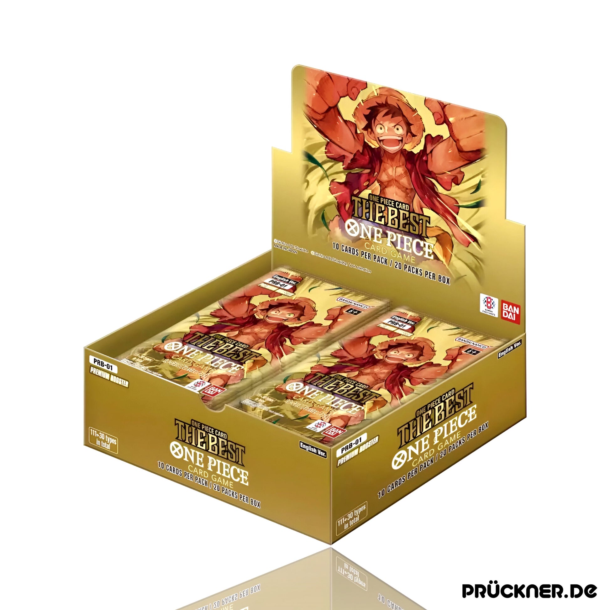One Piece PRB-01 The Best Premium Display (20 Booster) #EN