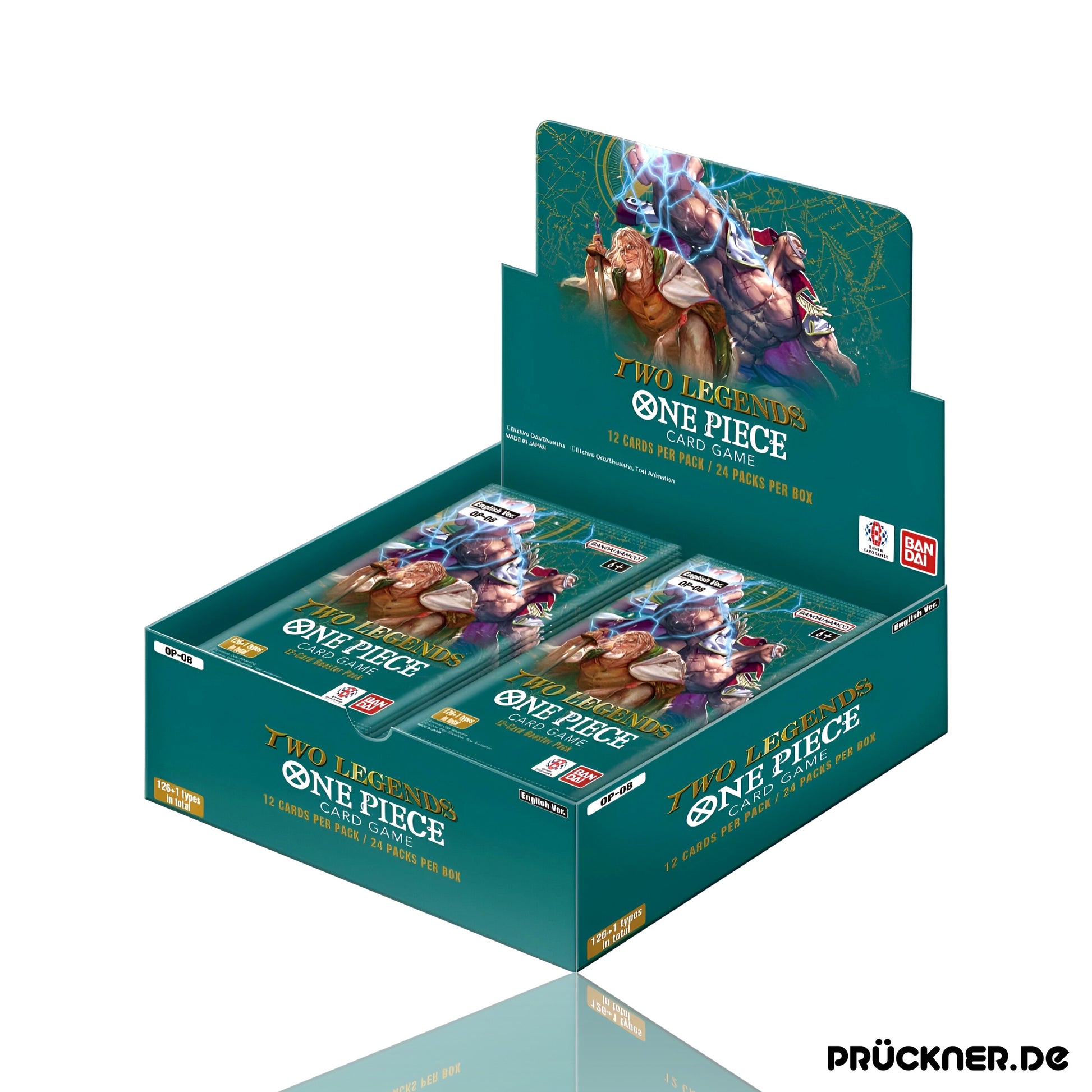 One Piece OP-08 Two Legends Display (24 Booster) EN