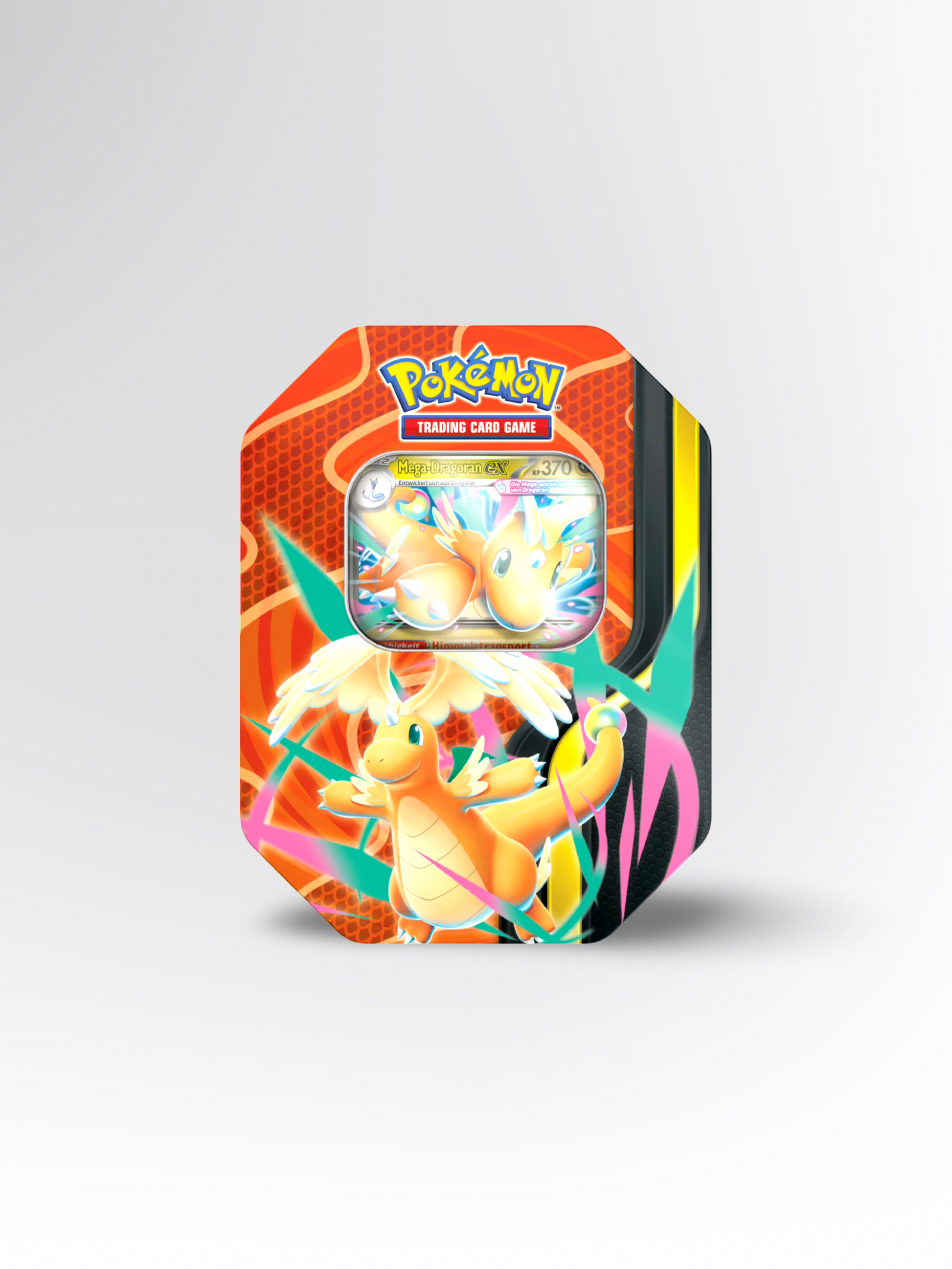 Pokémon Mega Forces Tins: Mega Dragoran ex Tin Box – Deutsch
