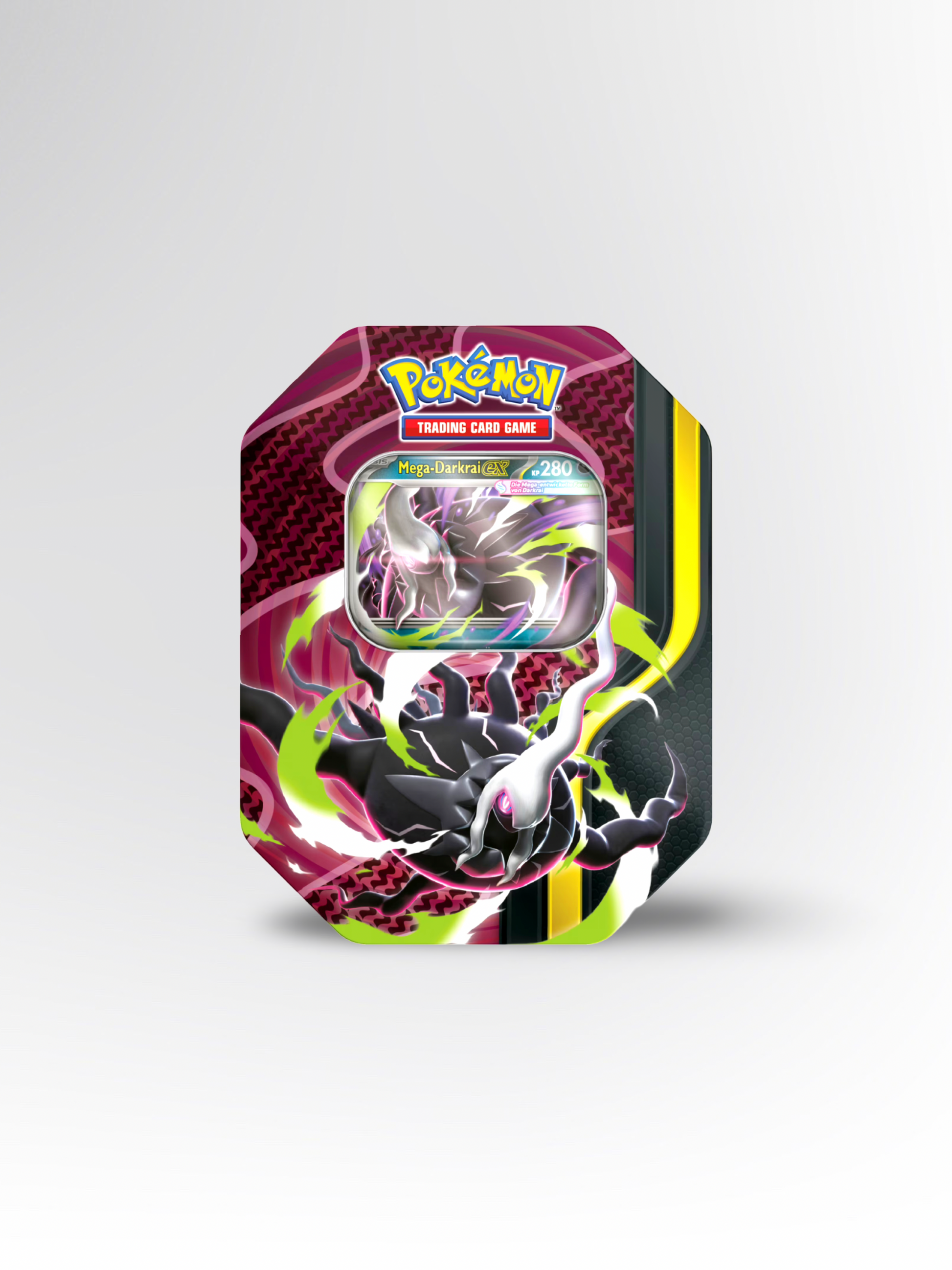 Pokémon Mega Forces Tins: Mega Darkrai ex Tin Box – Deutsch