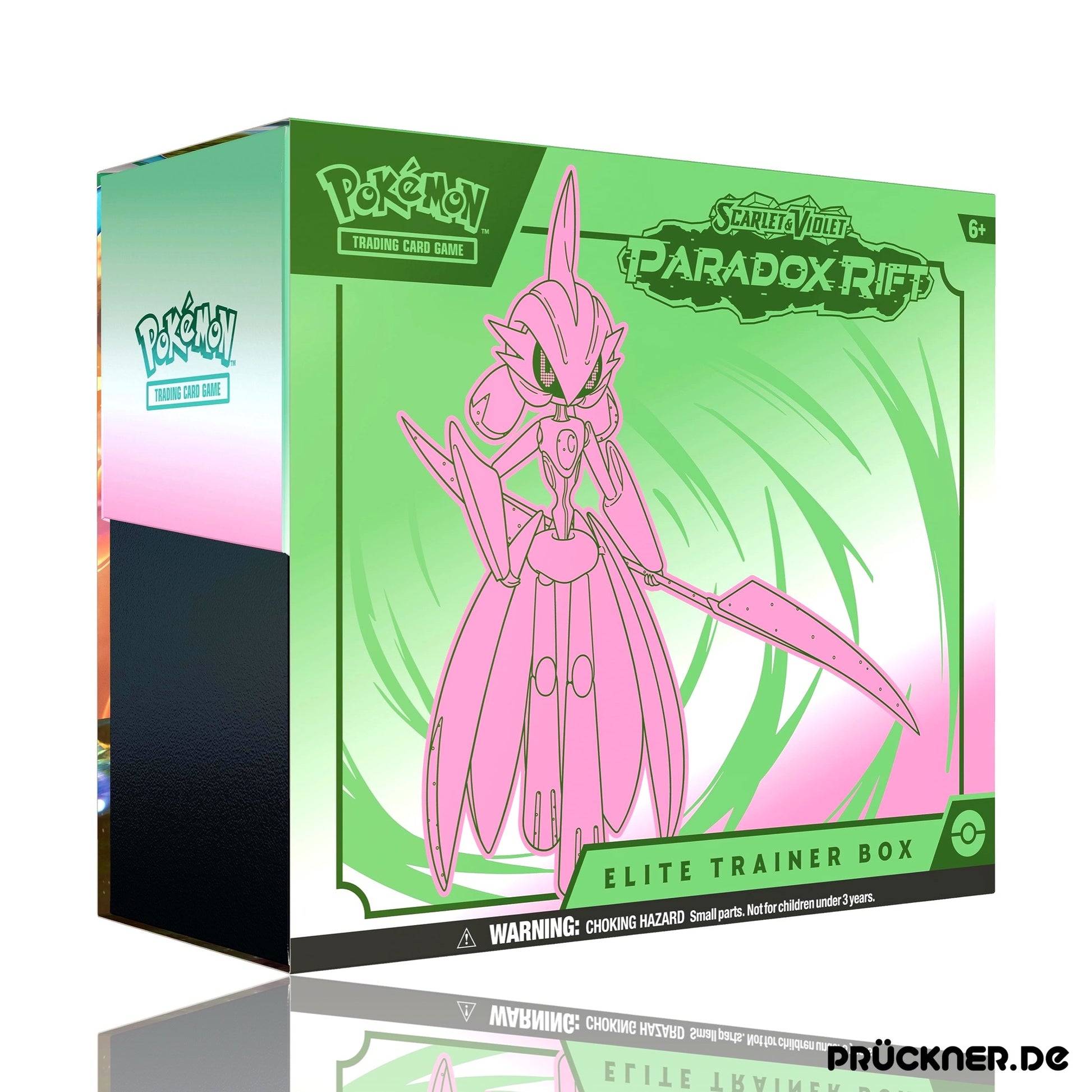 Pokémon Scarlet & Violet Paradox Rift Iron Valiant Elite-Trainer-Box #EN