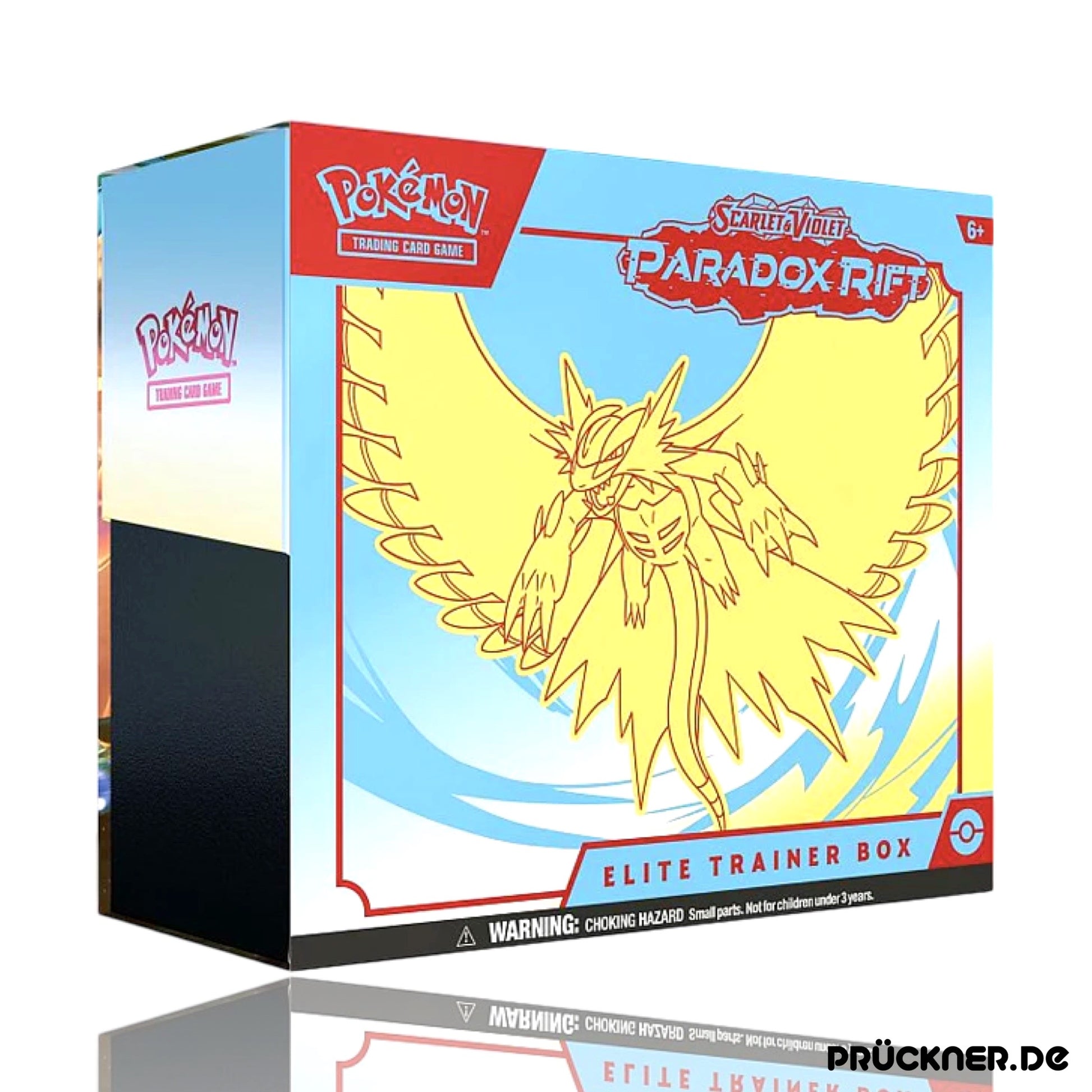 Pokémon Scarlet & Violet Paradox Rift Roaring Moon Elite-Trainer-Box (EN) - prückner.de