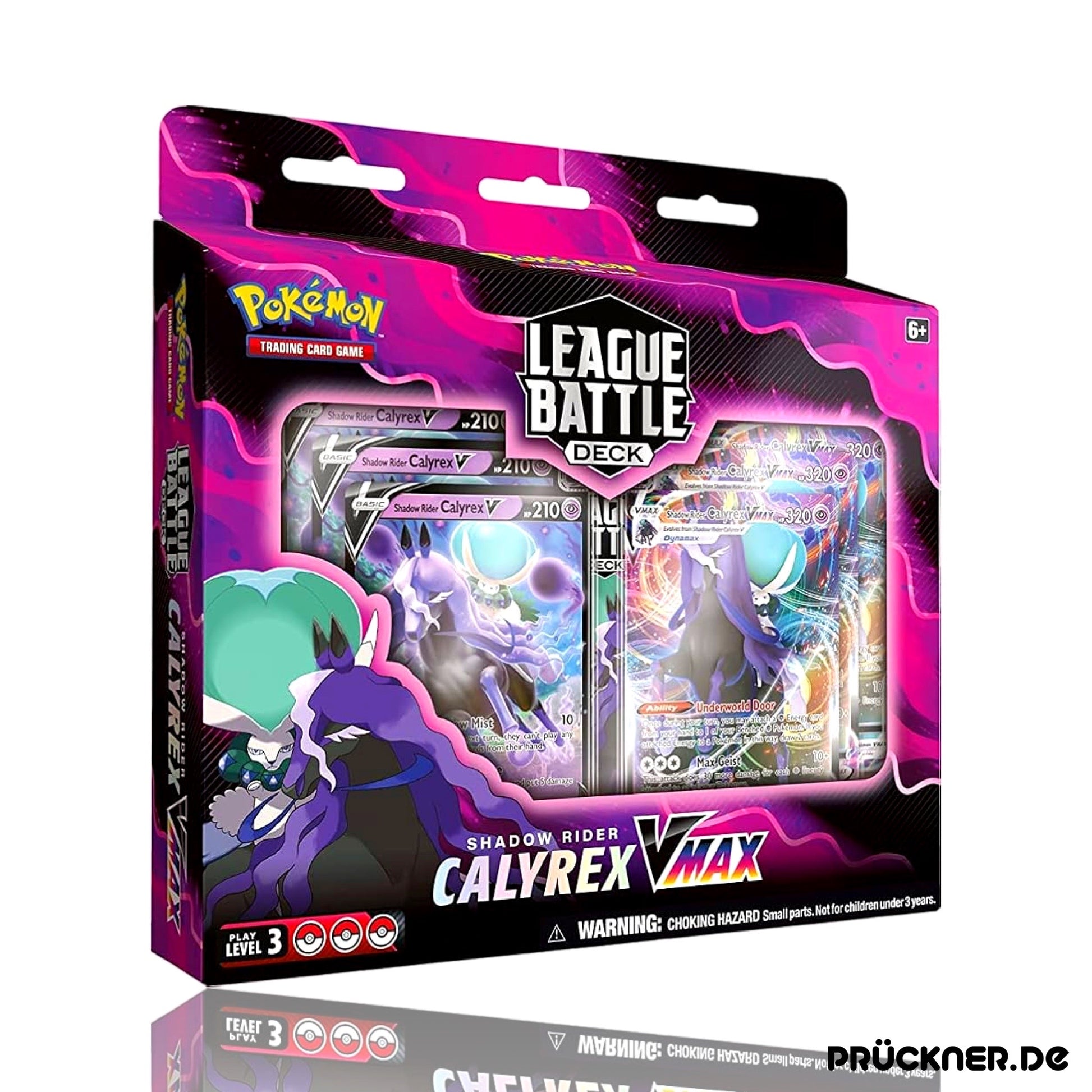 Pokémon Shadow Rider Calyrex VMAX League Battle Deck #EN