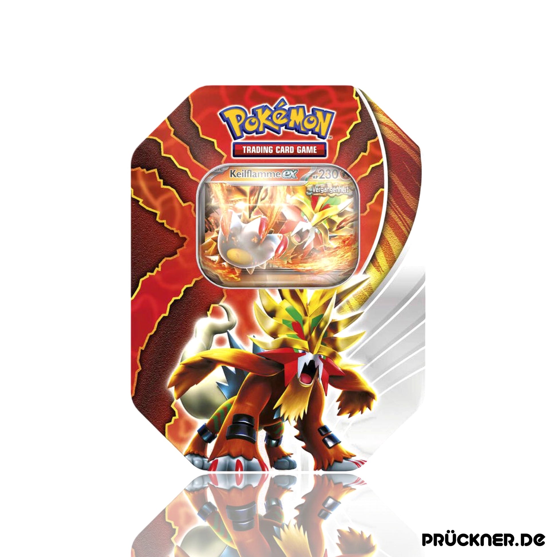 Pokémon Tin Box Keilflamme ex #DE - prückner.de