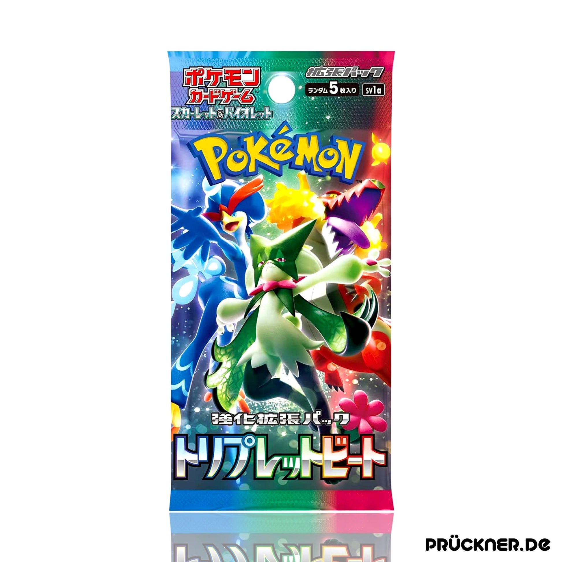 Pokémon Triple Beat EX sv1a Booster #JP - prückner.de