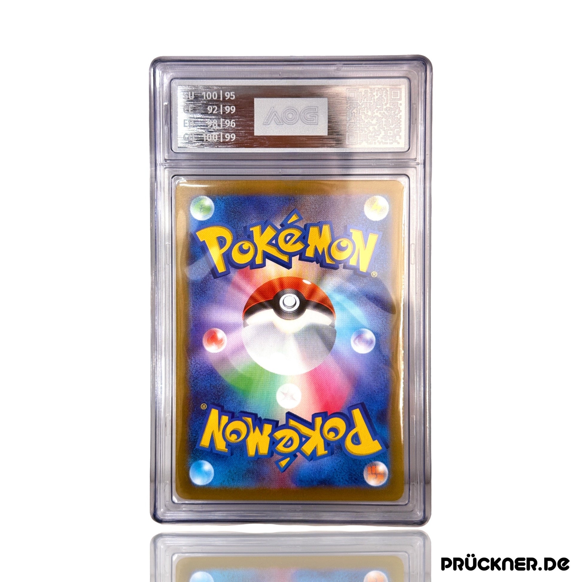Pokémon Prismatische Entwicklungen Einzelkarte Evoli ex sv8a 224/187 (AOG 10 Gem Mint) #JP