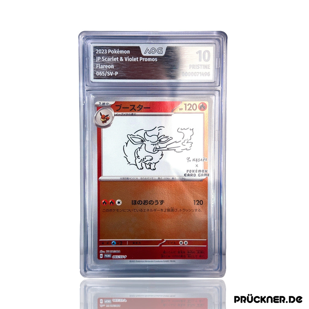 Pokémon Yu Nagaba Promo Einzelkarte Flamara SV-P 065 (AOG 10 Pristine) #JP - prückner.de