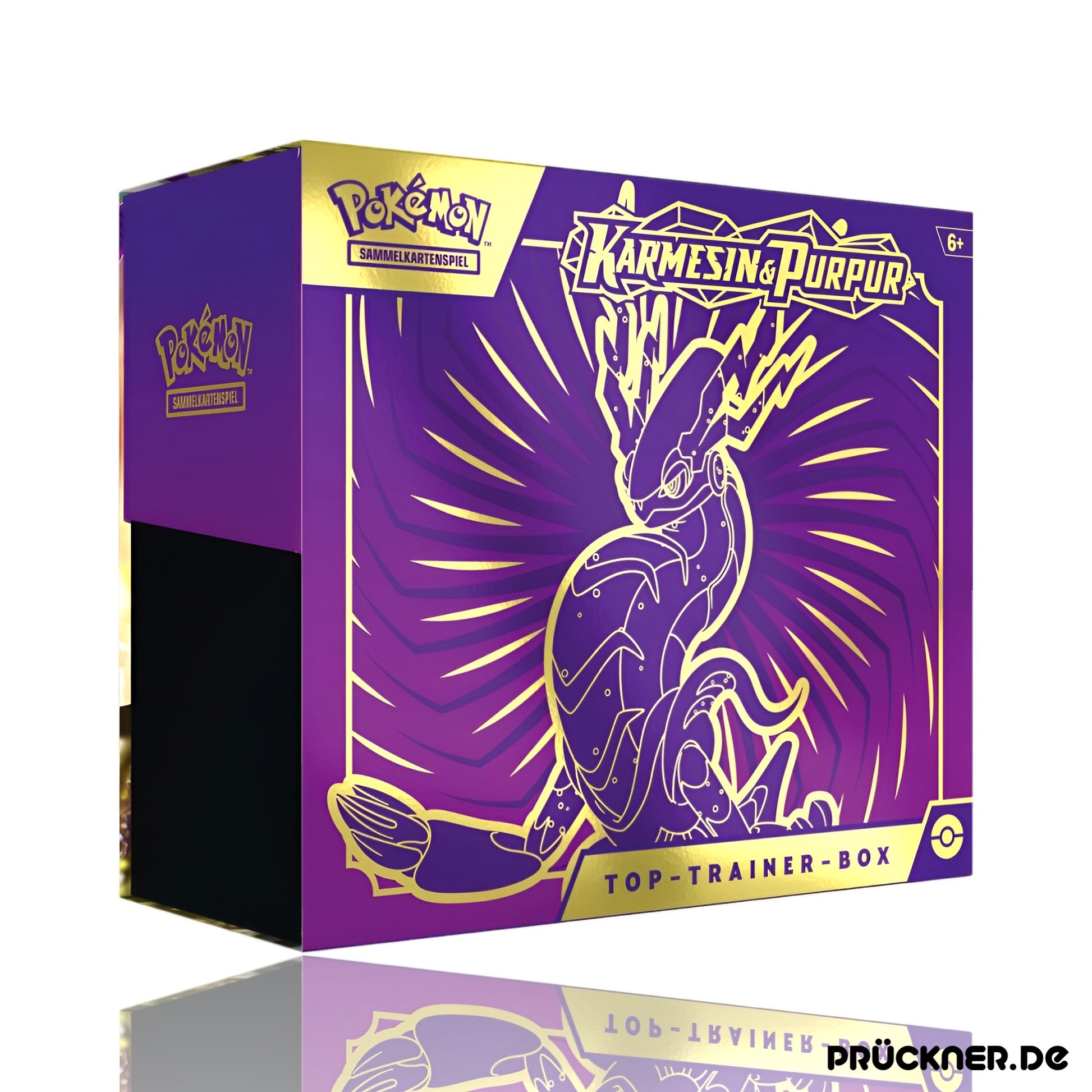 Pokémon Karmesin & Purpur Miraidon Top-Trainer-Box #DE