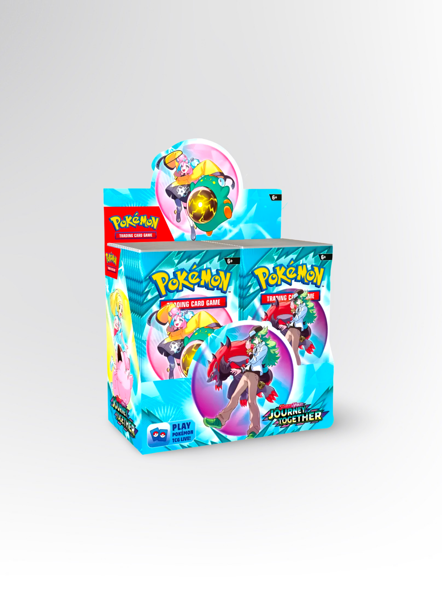 Pokémon Journey Together Display – Englisch