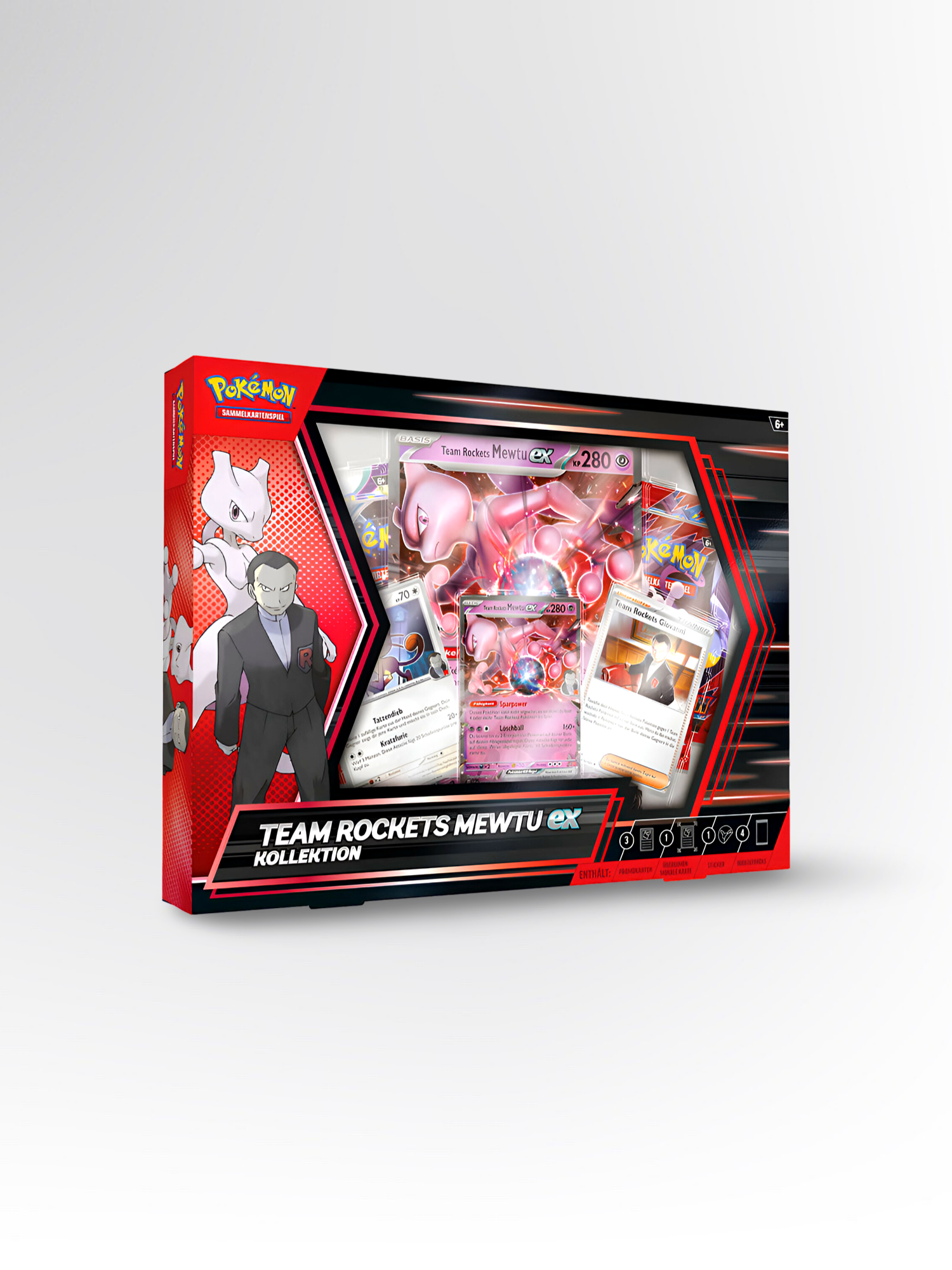 Pokémon Team Rockets Mewtu ex Kollektion #DE