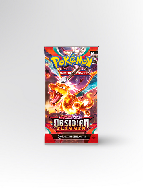 Pokémon Karmesin & Purpur Obsidian Flammen Booster #DE - prückner.de