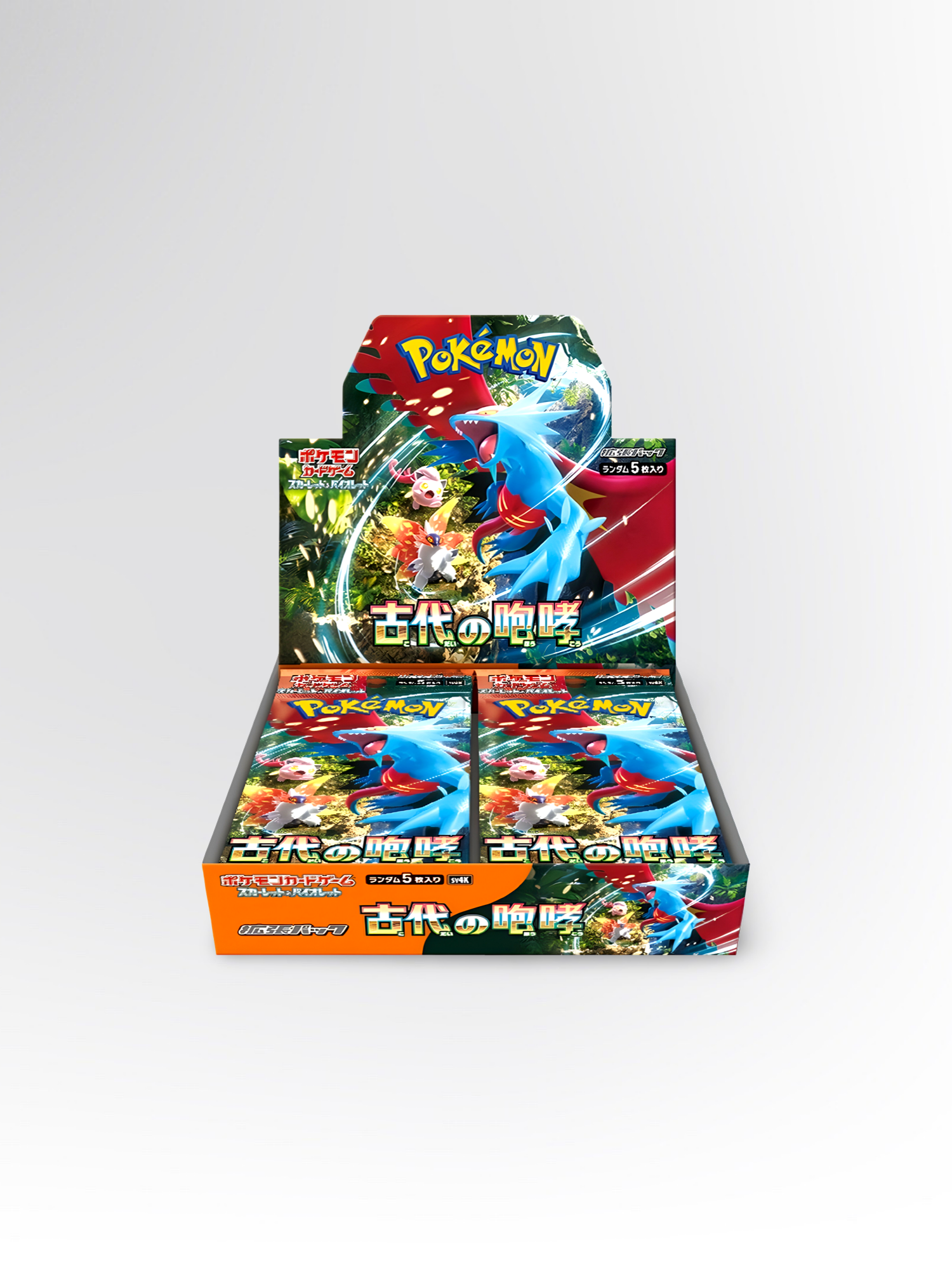 Pokémon Ancient Roar sv4k Display (30 Booster) #JP