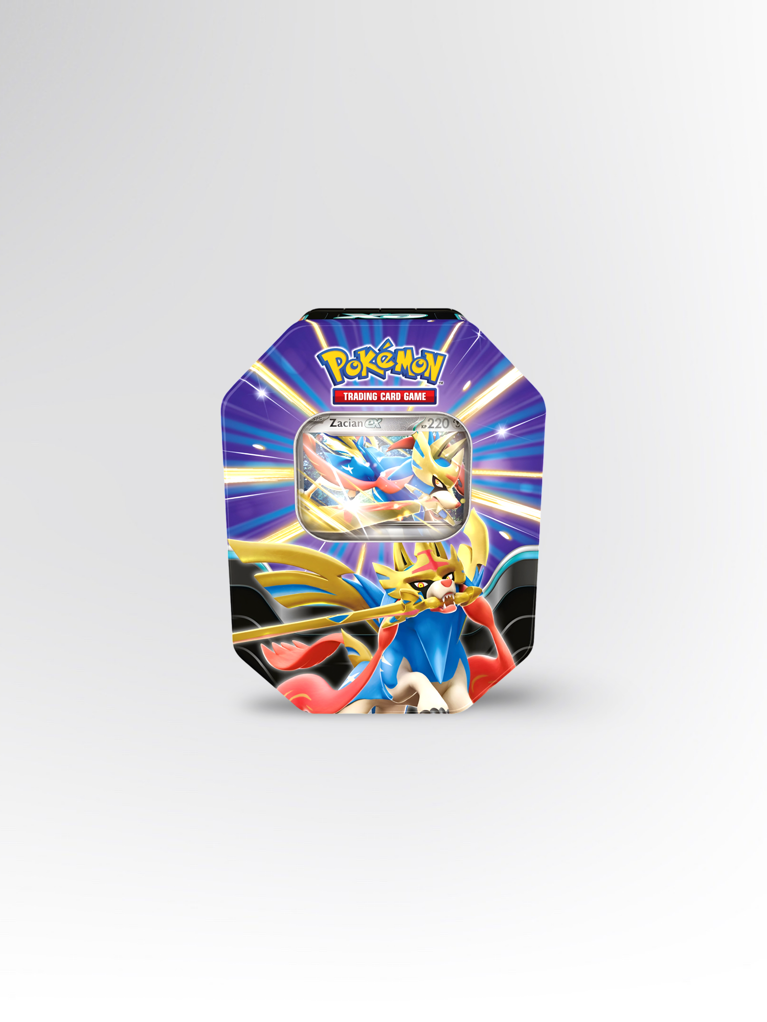 Pokémon Zacian ex Tin Box #DE