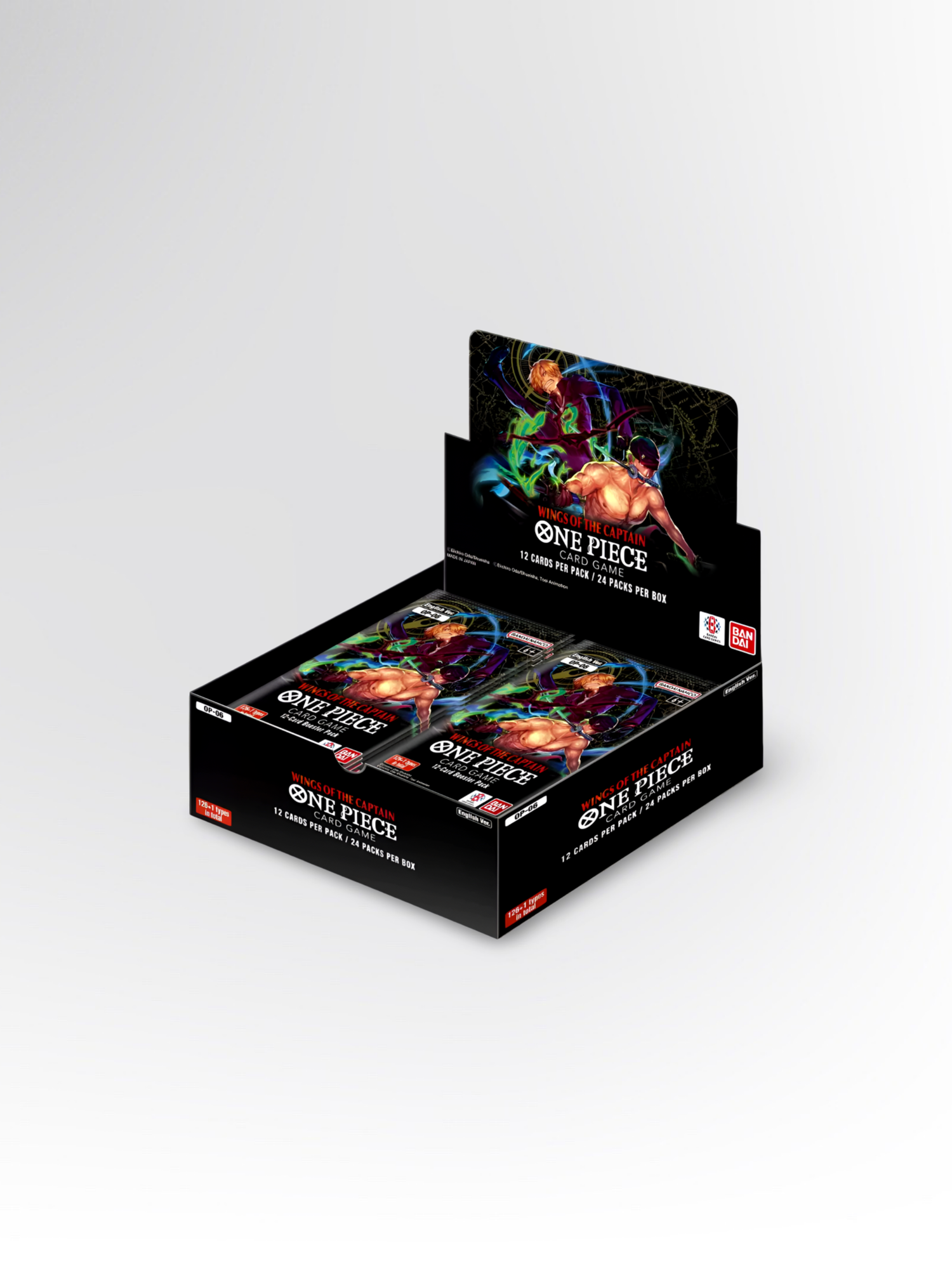 One Piece Card Game: Wings of the Captain (OP-06) Booster Display – Englisch - prückner.de