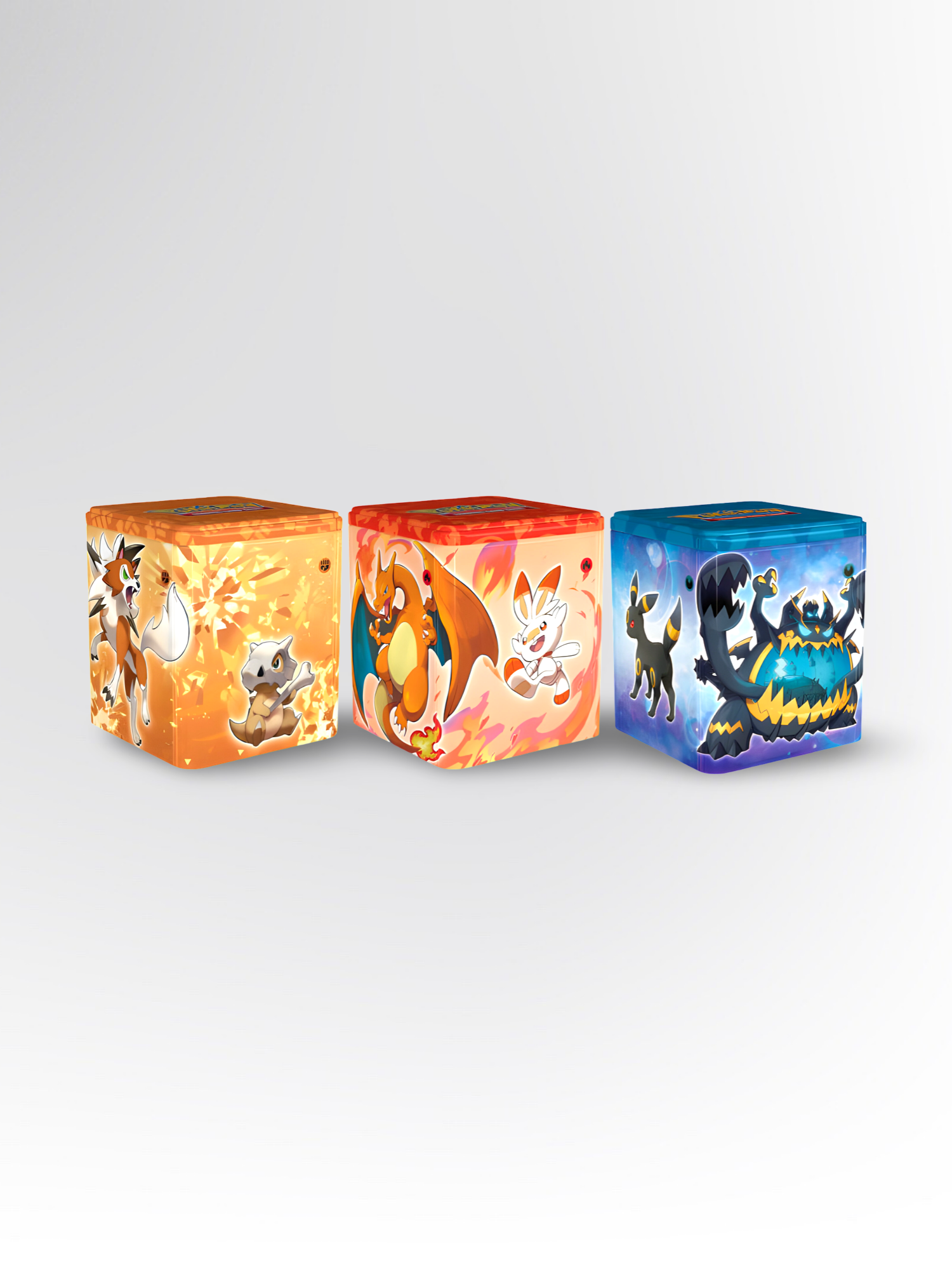 Pokémon Stapel Tin Box 2022 (3 Booster + 2 Stickerbögen) #DE