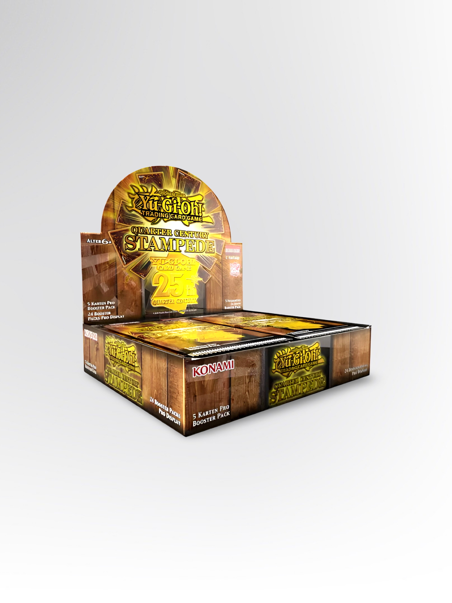 Yu-Gi-Oh! Quarter Century Stampede Display (24 Booster) #DE