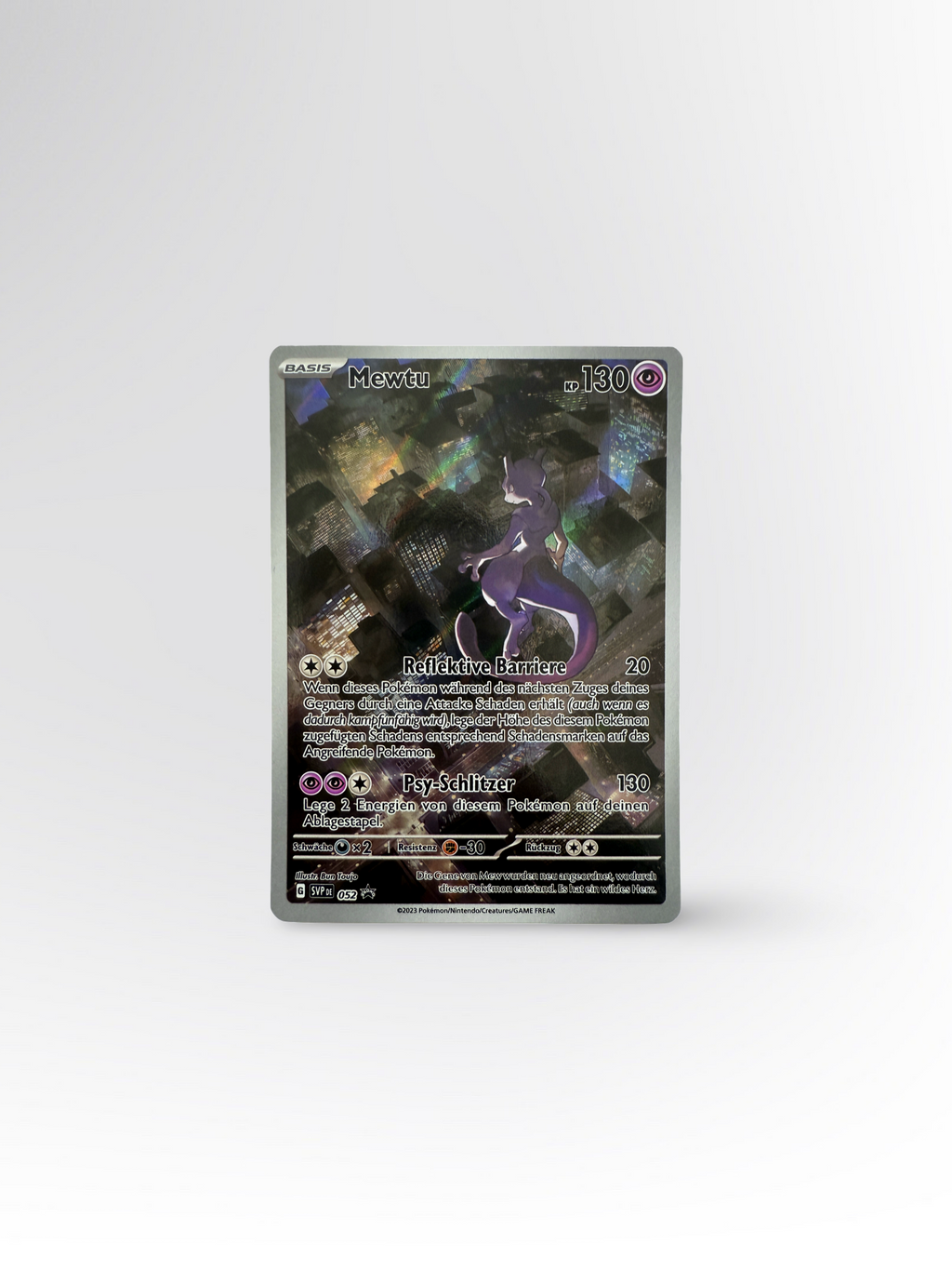 Pokémon Mewtu (SVP 052) – Near Mint #DE