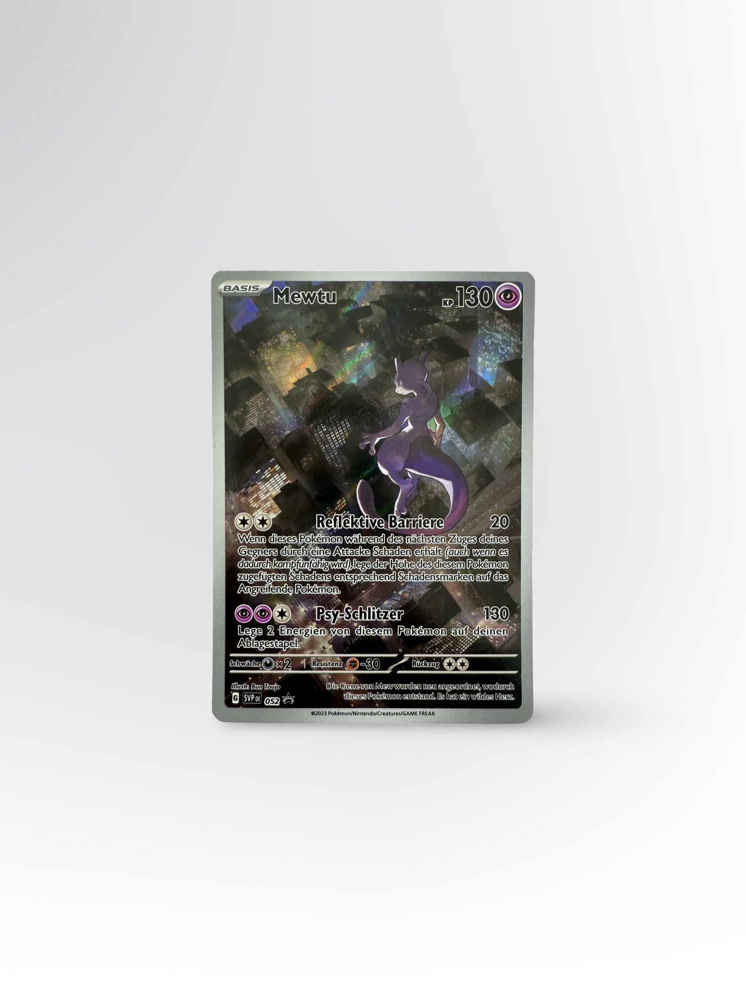 Pokémon Mewtu (SVP 052) – Near Mint #DE