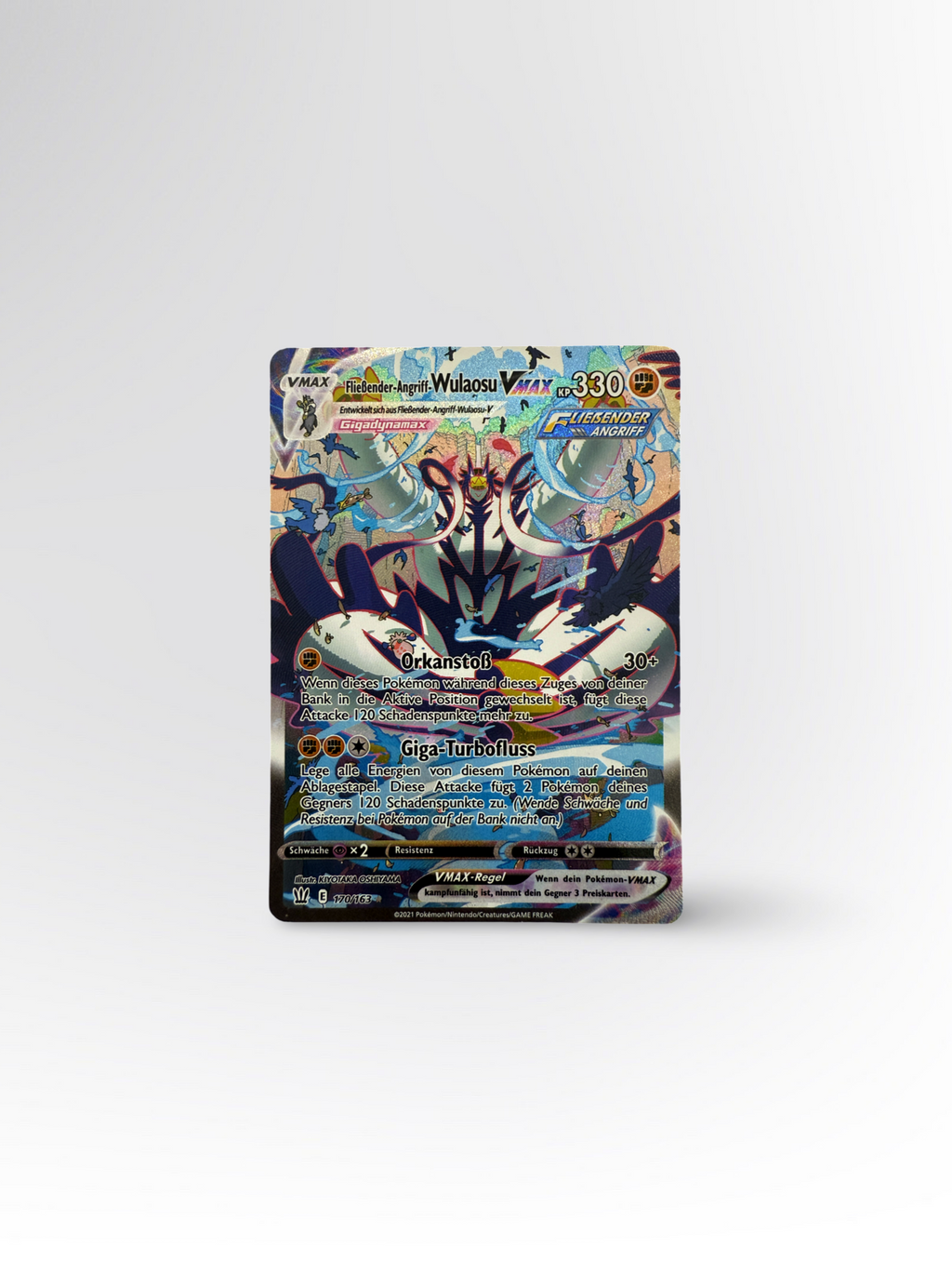 Pokémon Fließender-Angriff-Wulaosu VMAX (BST 170) – Excellent #DE