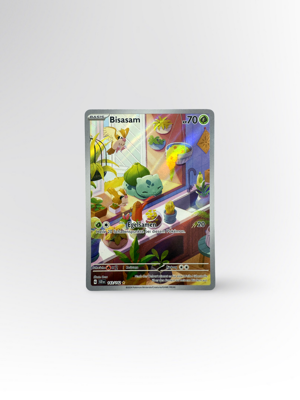 Pokémon Bisasam (SCR 143) – Good #DE
