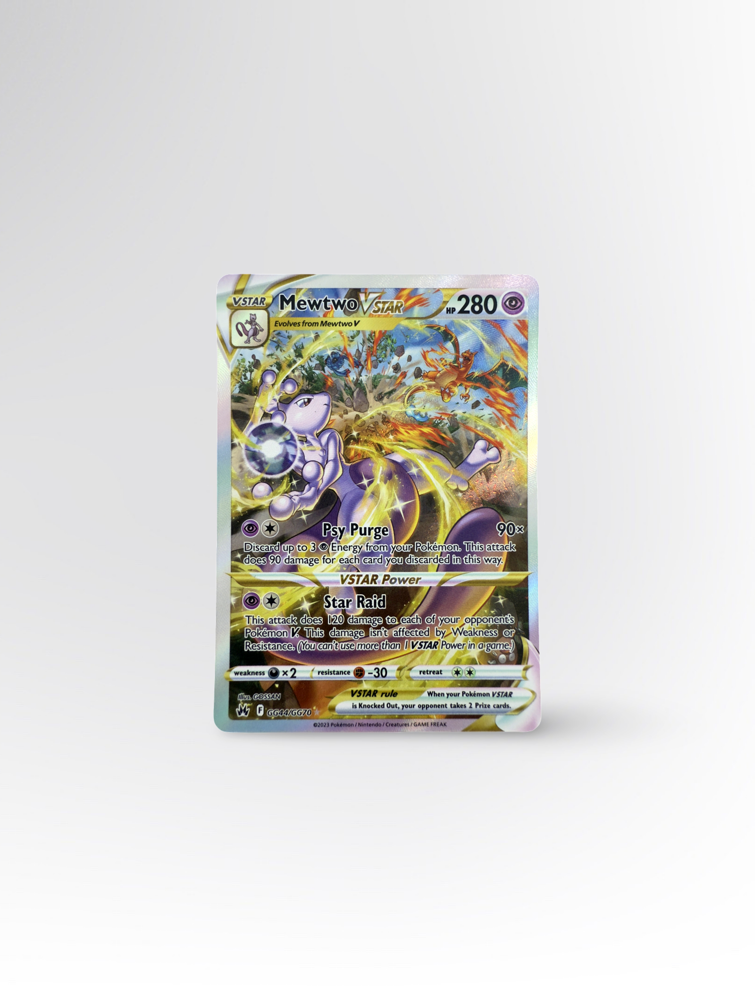 Pokémon Mewtwo VSTAR (CRZ GG44) – Near Mint #EN