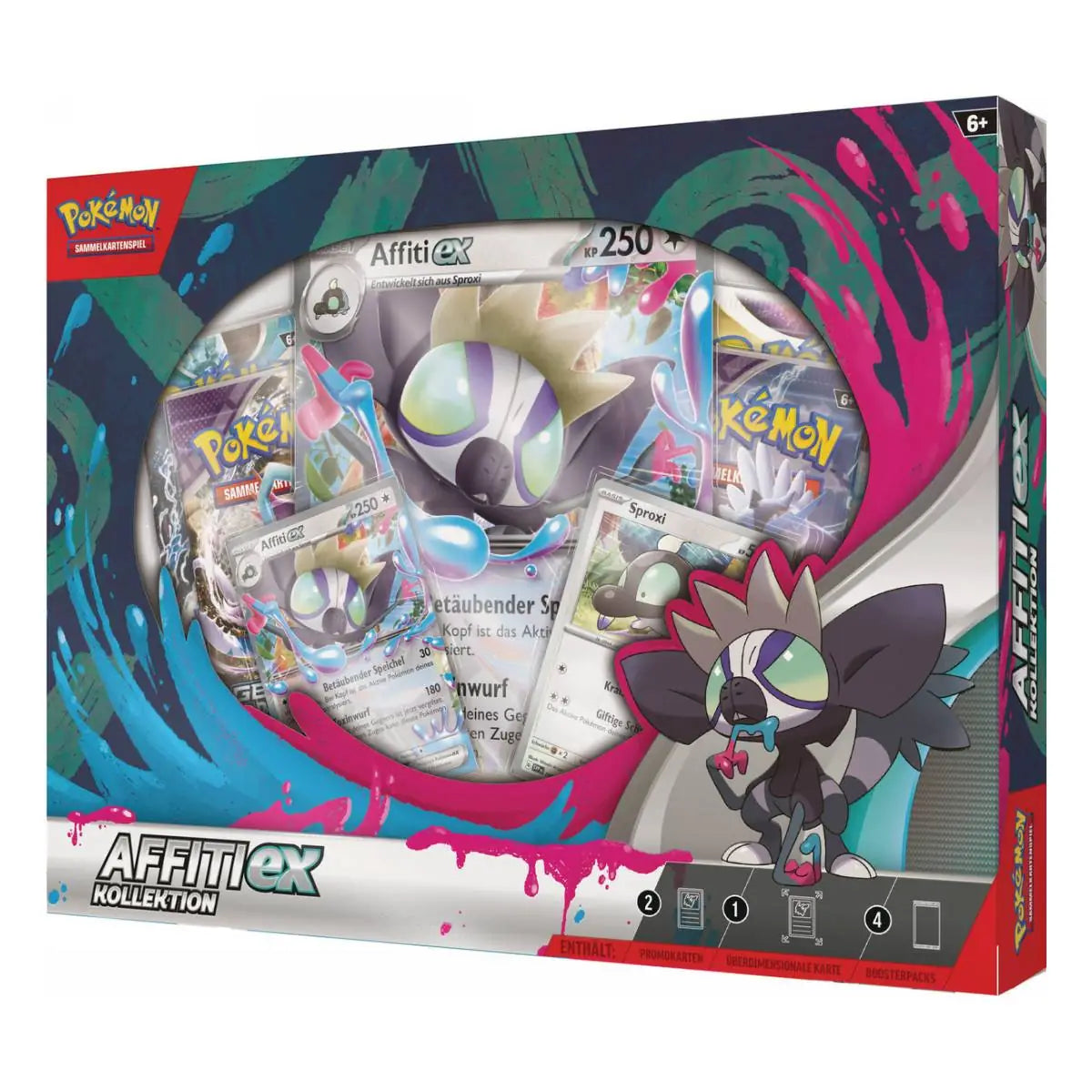 Pokémon Affiti EX Kollektion #DE - prückner.de
