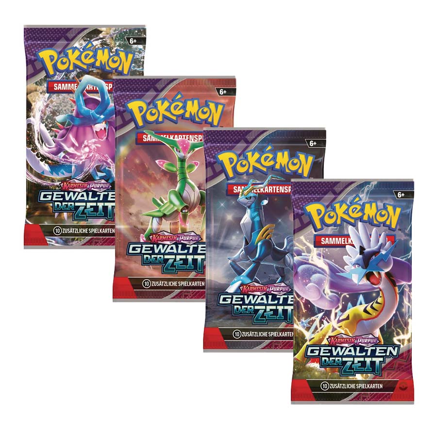 Pokémon Gewalten der Zeit Booster DE - prückner.de