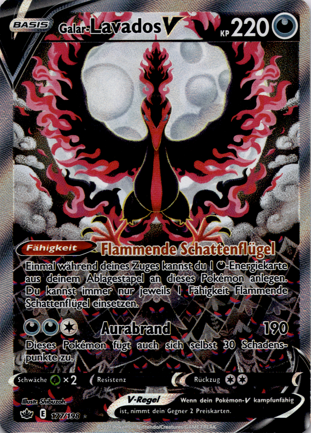 Galar-Lavados V (CRE 177) Schaurige Herrschaft – Deutsch (Excellent)