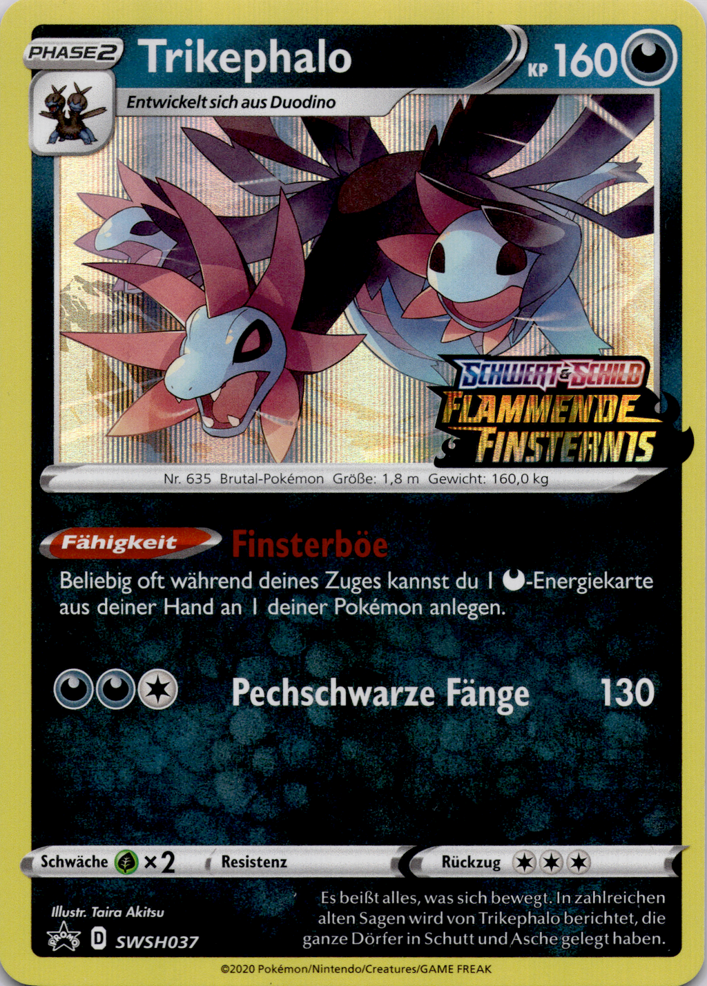 Trikephalo (SWSH 037) SWSH Black Star Promos – Deutsch (Near Mint)