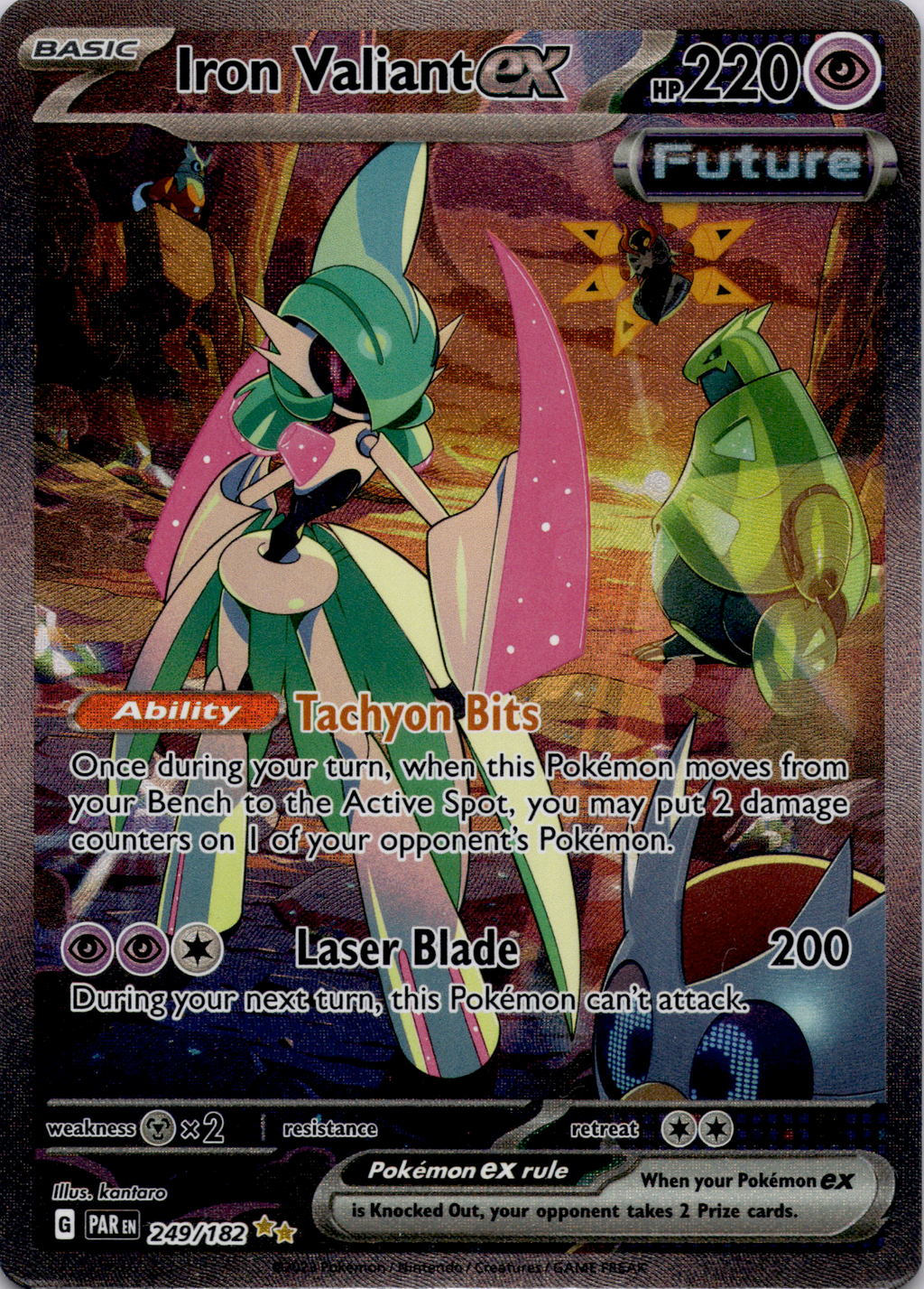 Iron Valiant ex (PAR 249) Paradox Rift – Englisch (Near Mint)